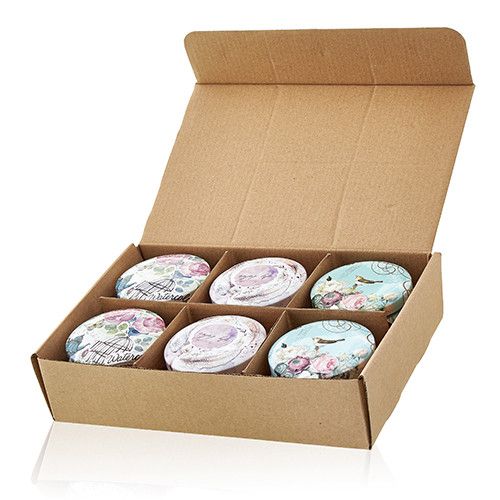Art Tin Candle - Assorted Design - Parisian Weekend - Peonies - Image 6