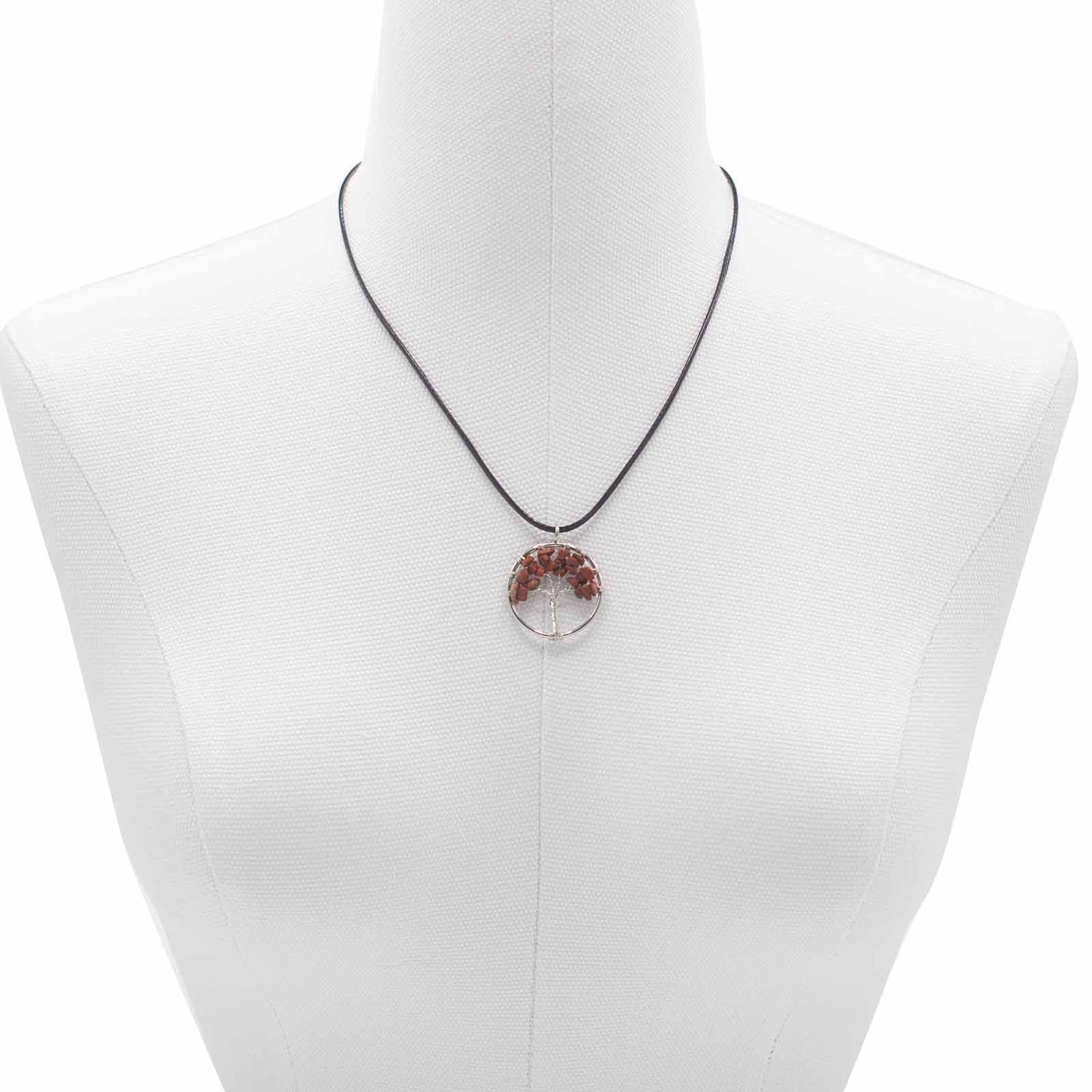 Tree of Life Pendant - Red Jasper - Image 4