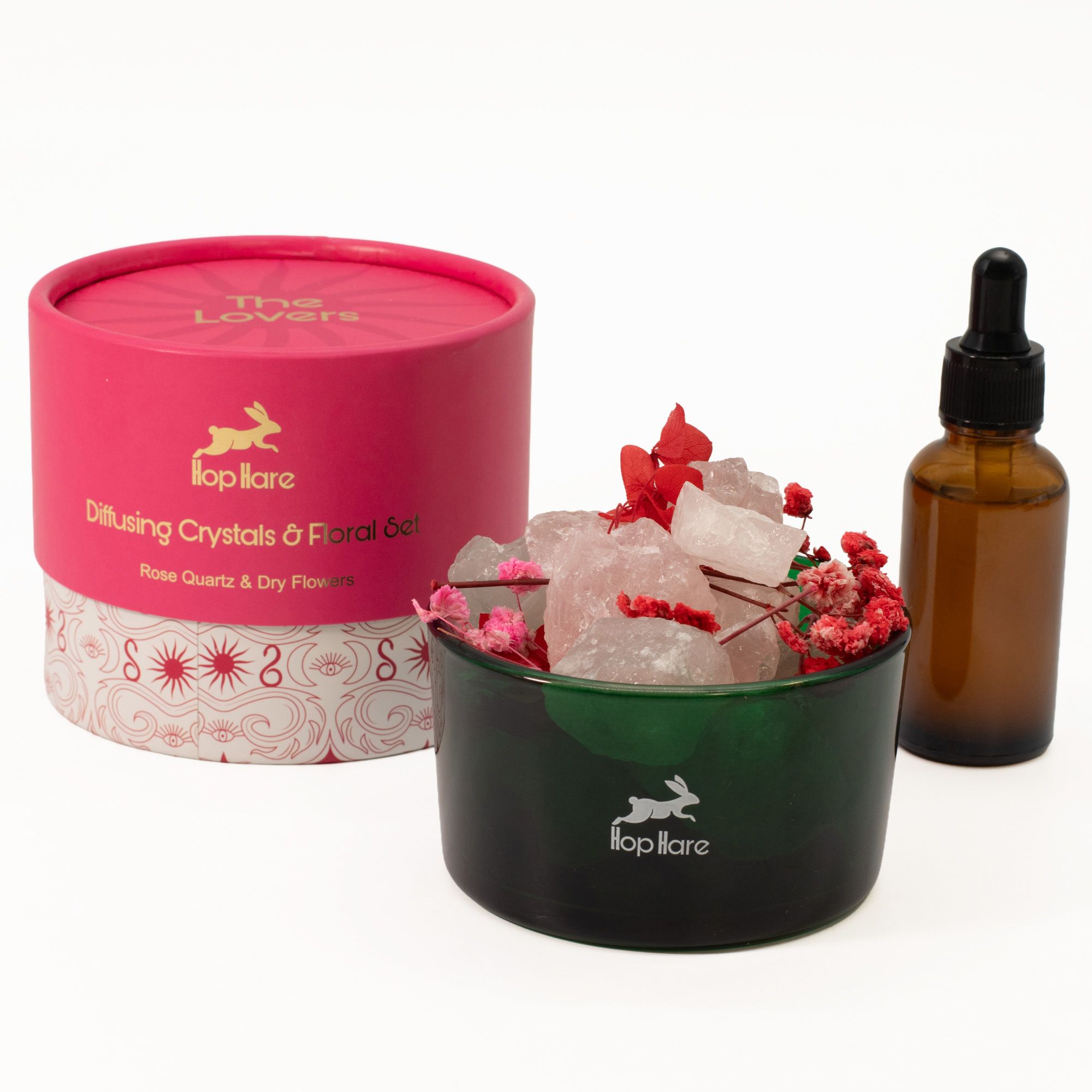 Hop Hare Diffusing Crystals & Floral Set - The Lovers - Image 2