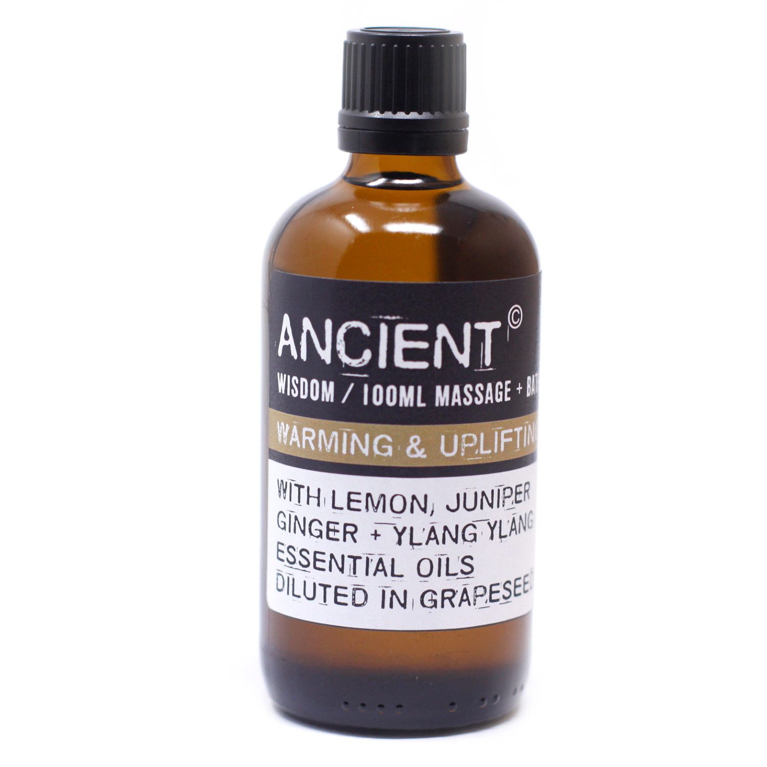Warm & Uplifting Massage Oil - 100ml - Image 3