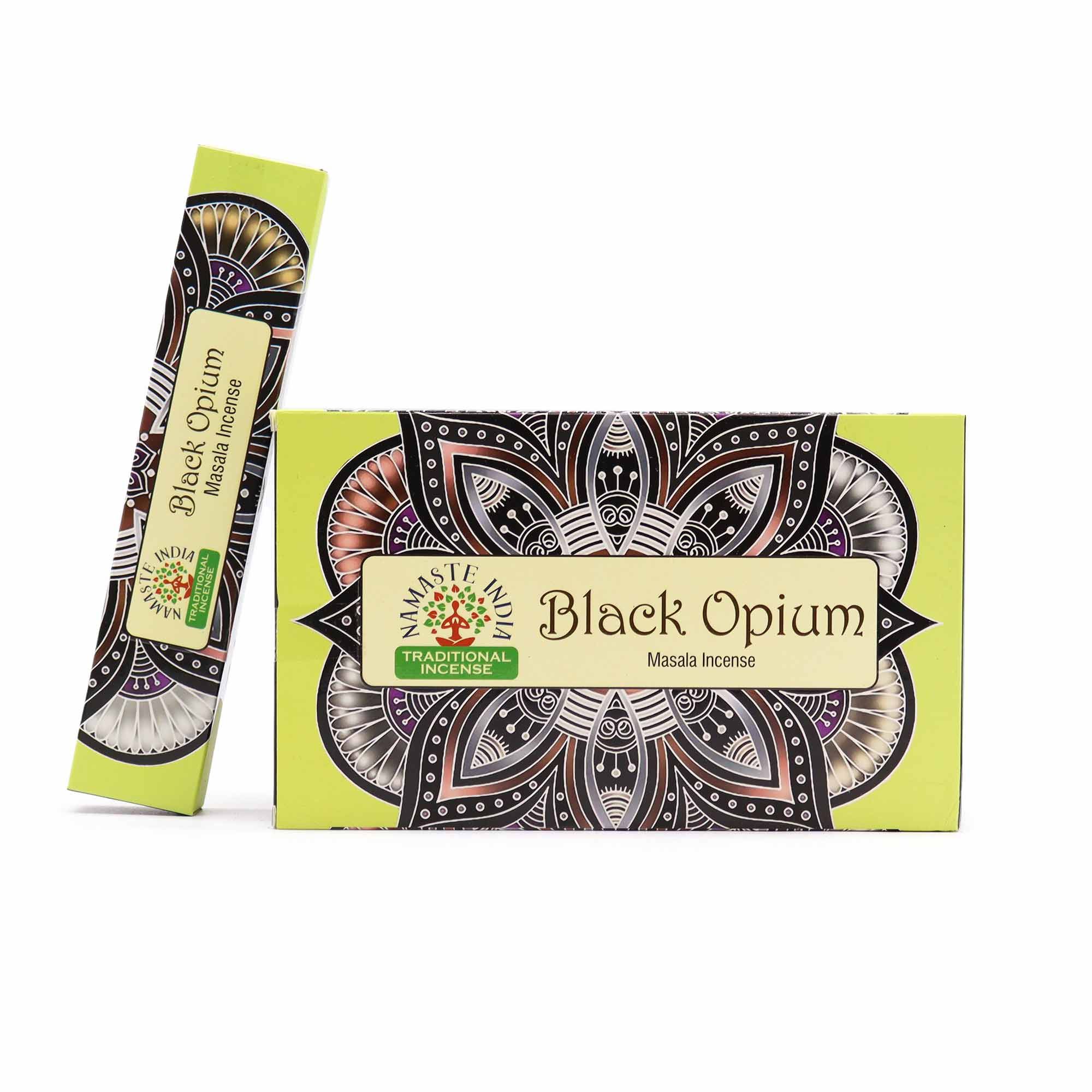 Namaste Mandala Masala Incense - Black Opium - Image 6