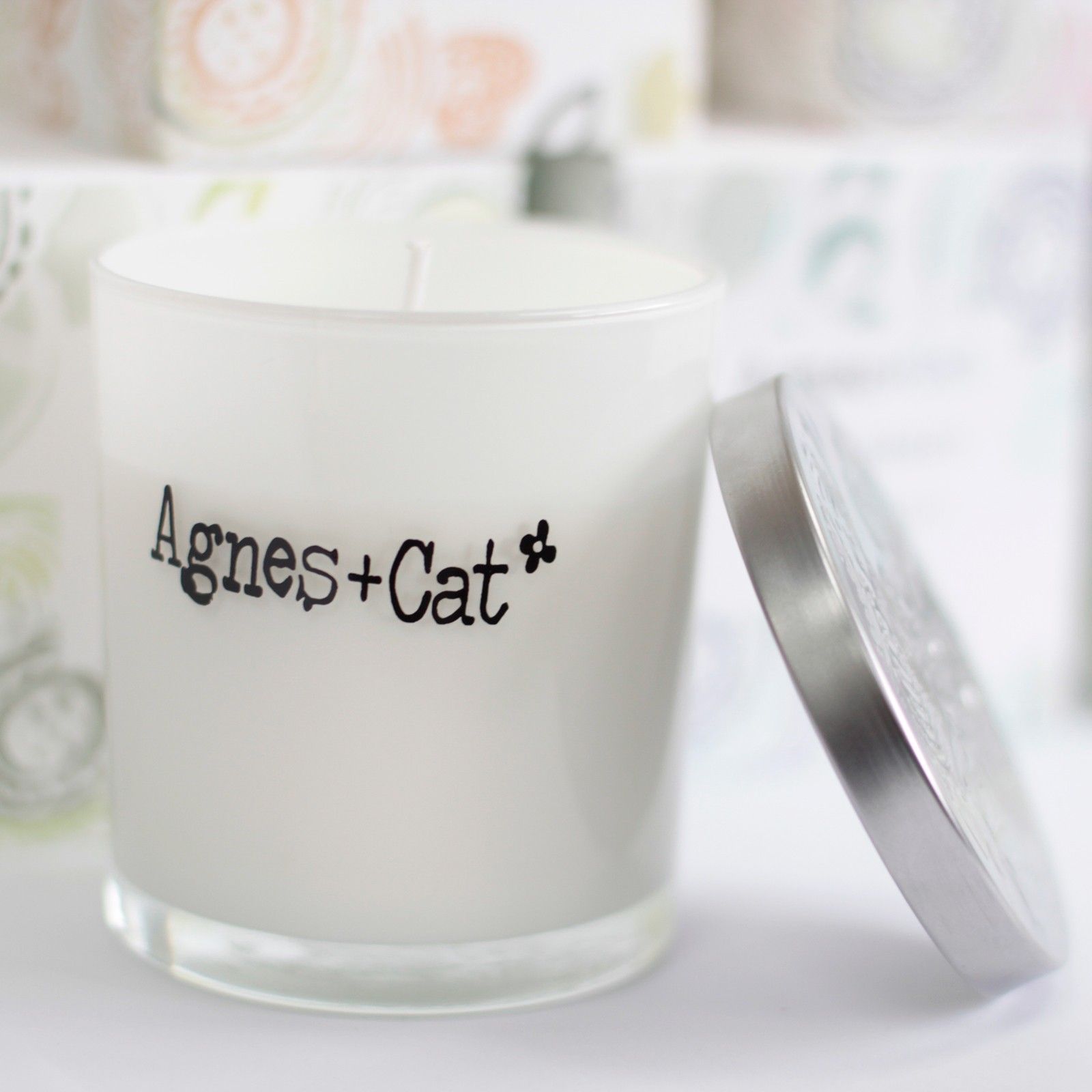 Agnes + Cat Votive Candle - Parma Violet - Image 2