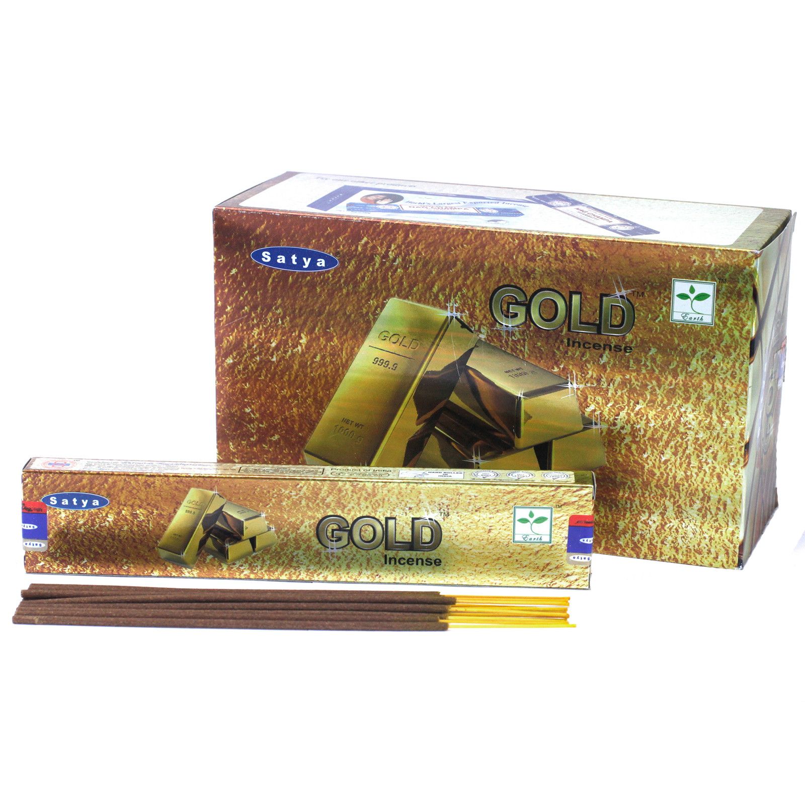Satya Incense 15gm - Gold - Image 3
