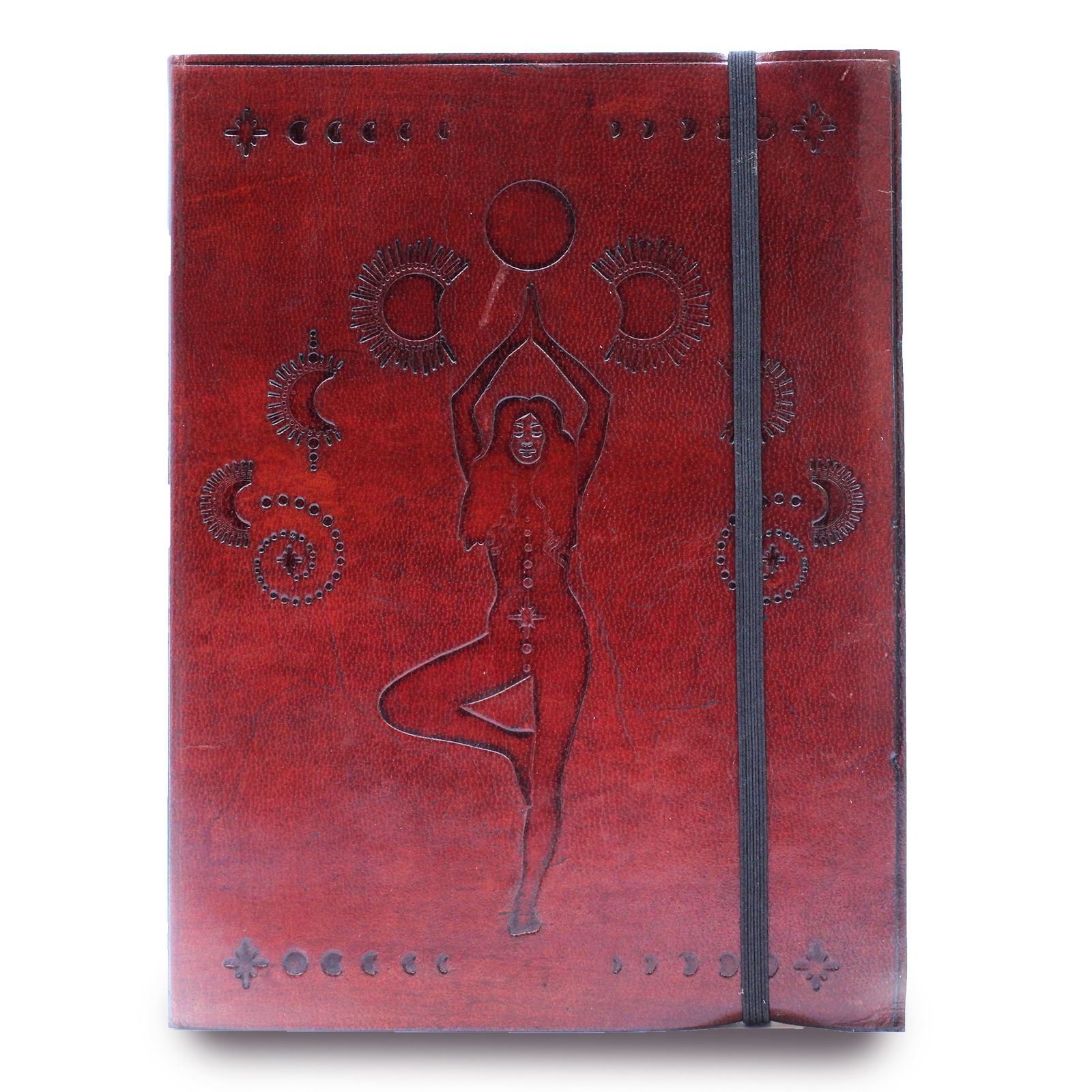 Medium Notebook with strap - Cosmic Goddess - Image 5