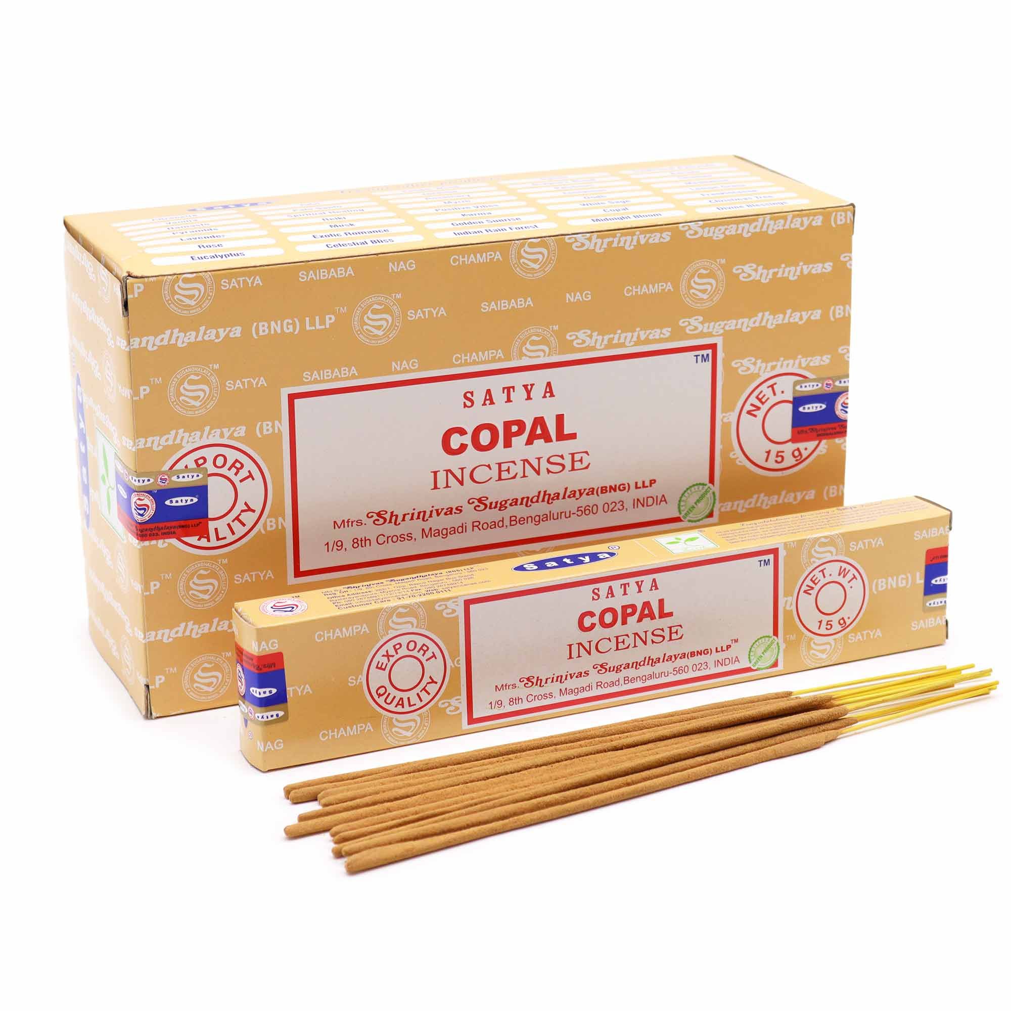 Satya Incense Sticks 15g - Copal - Image 2