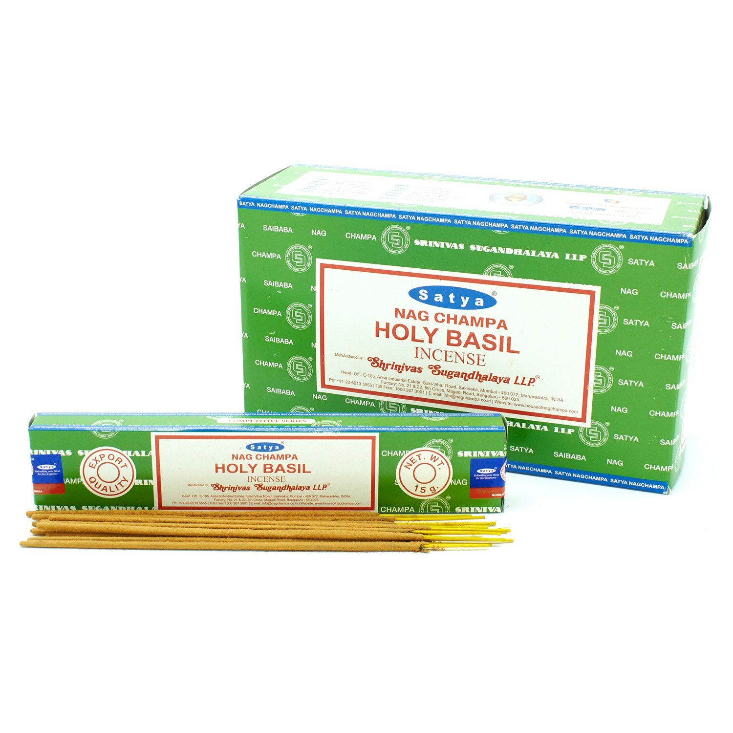 Satya Incense Sticks 15g - Holy Basil - Image 2