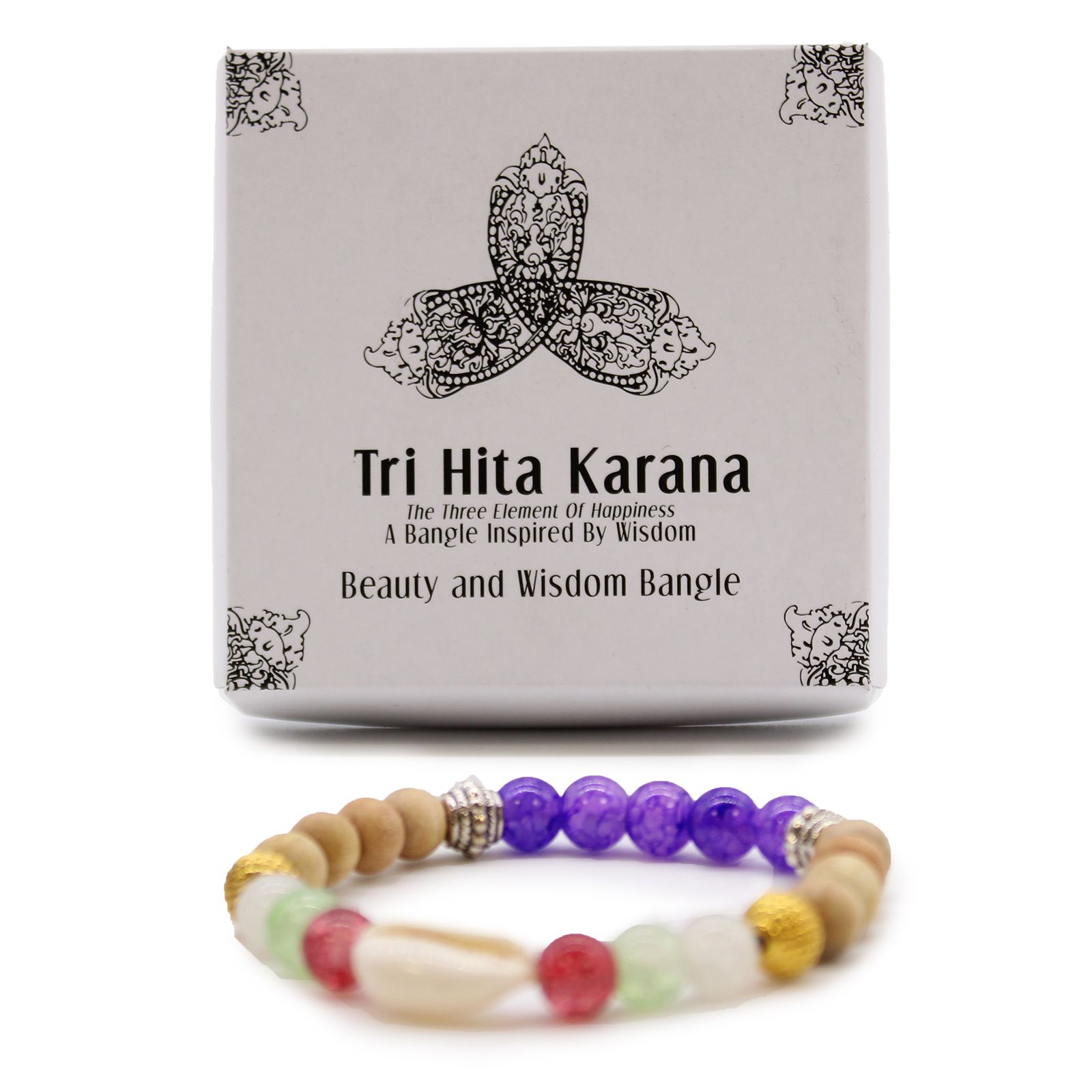 Tri Hita Karana Bangle - Beauty & Wisdom - Image 2