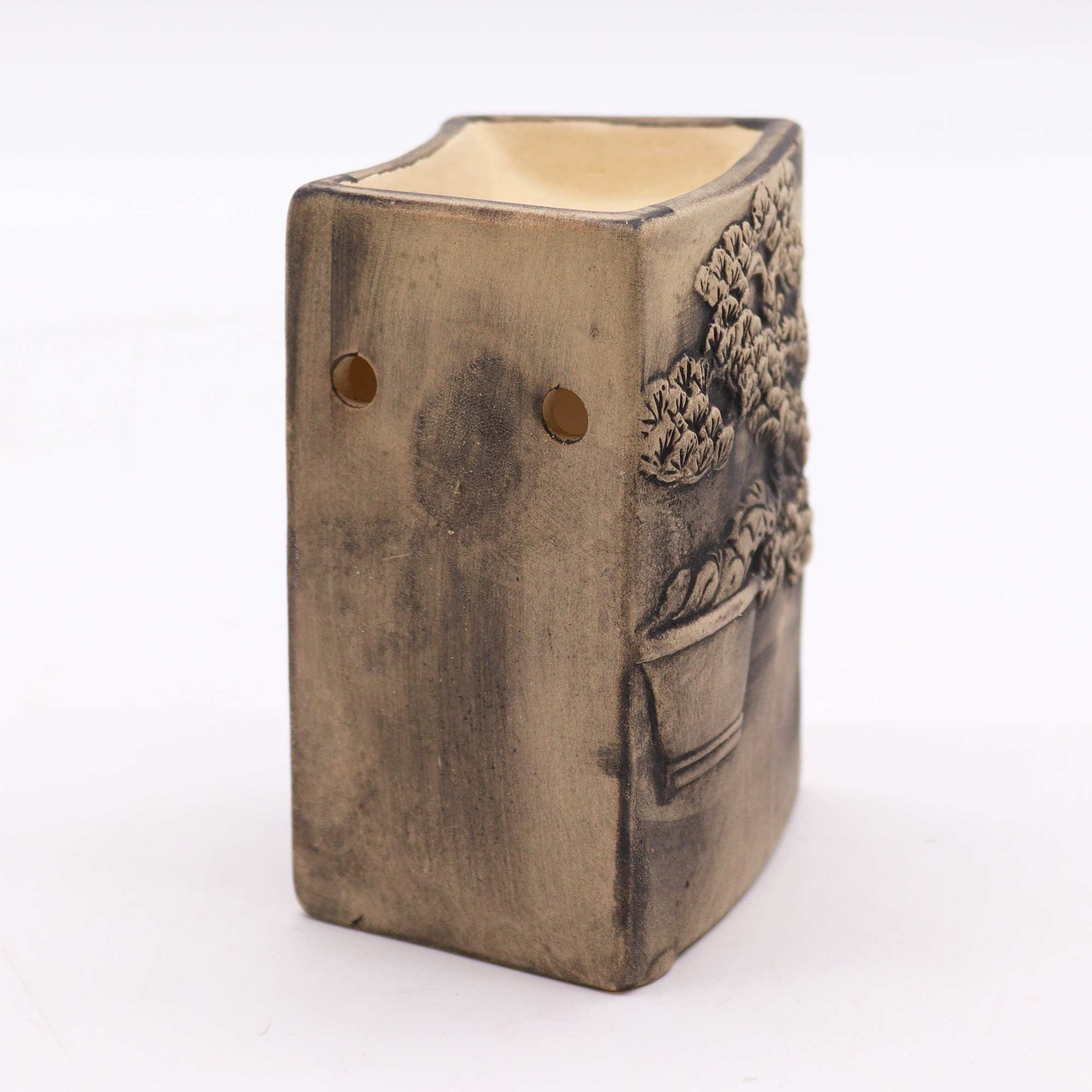 Hand Painted Bonsai Burner - Slate - Image 2