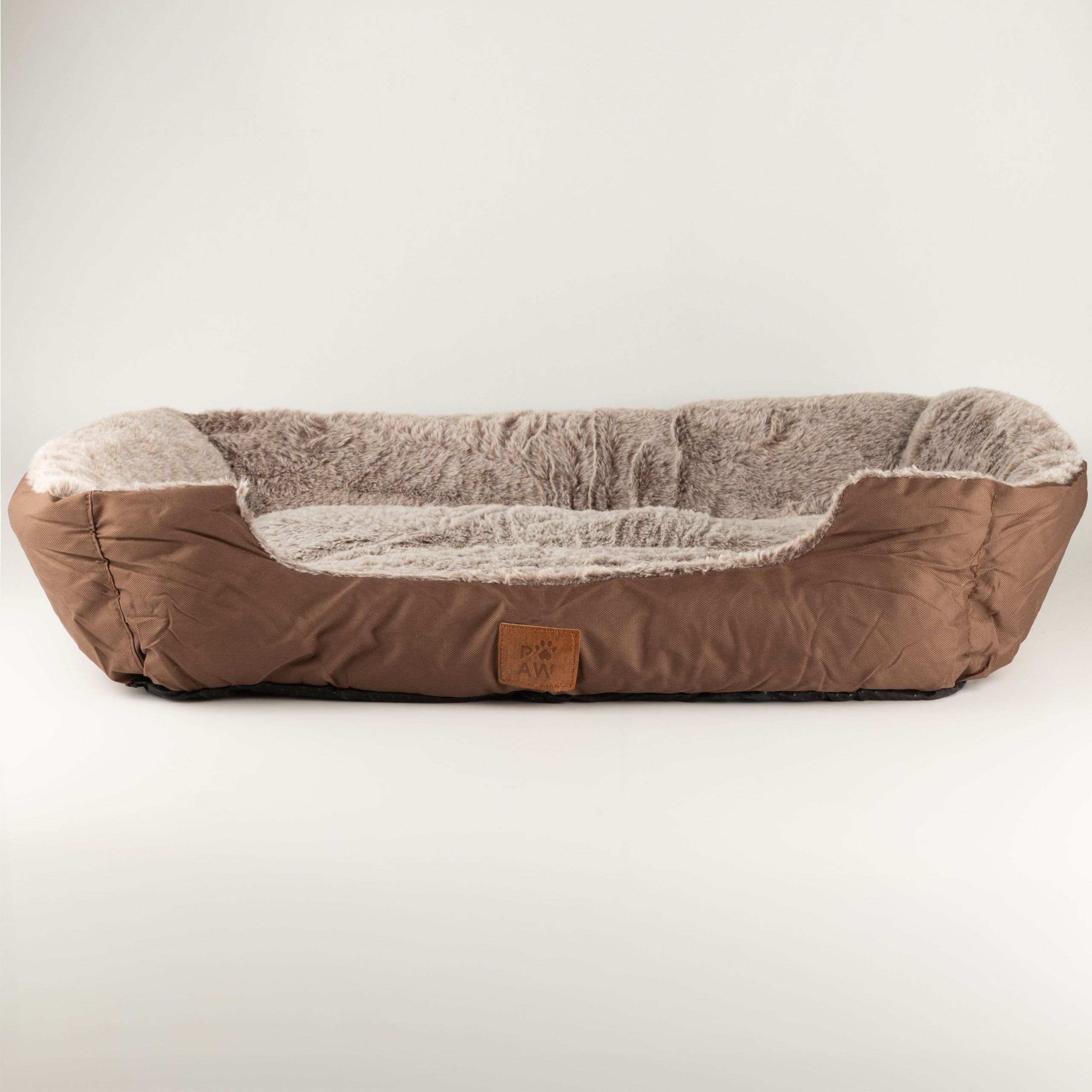 PAW Bed – Small Plush Teddy Brown – 60 × 45 × 17cm - Image 9