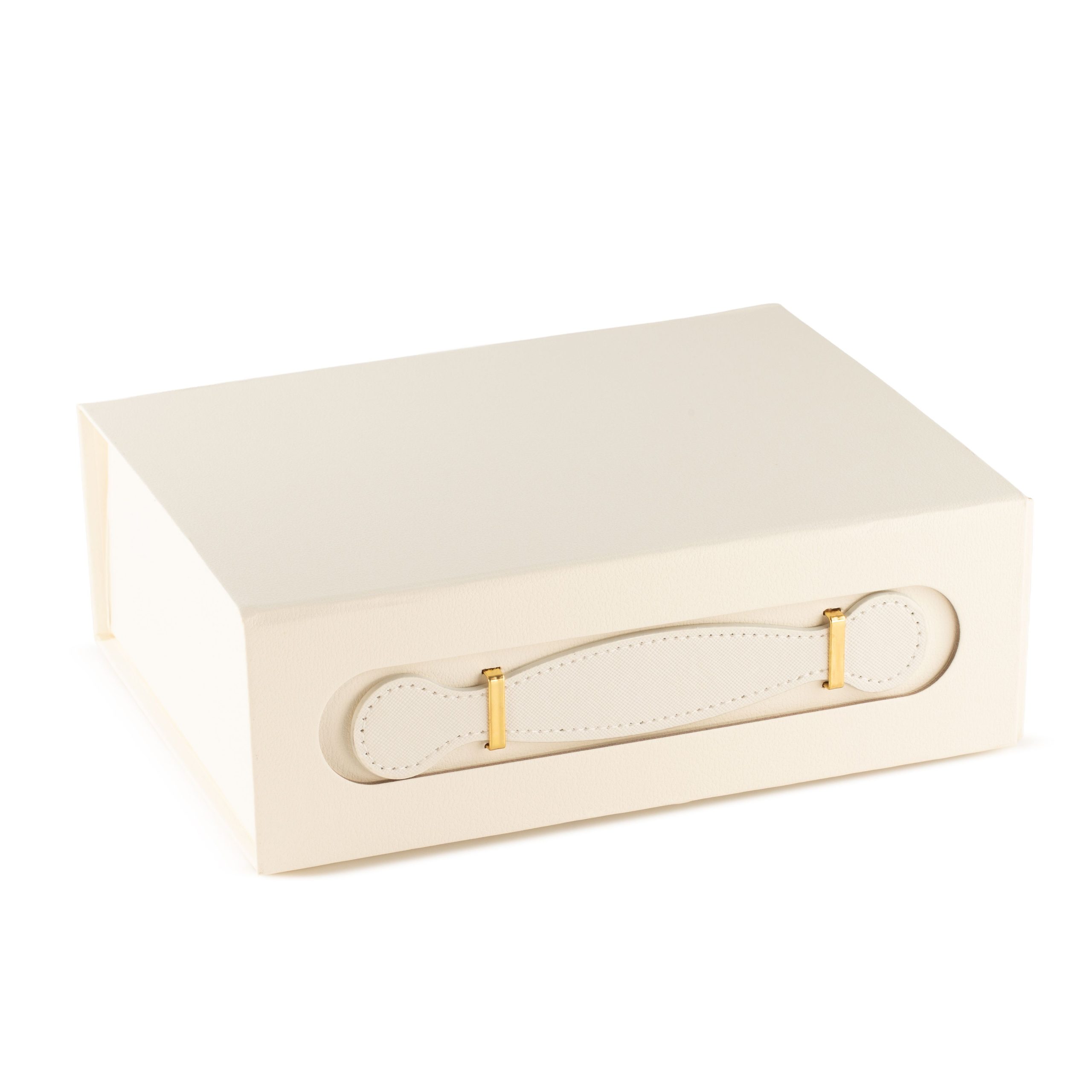 Flat Pack Gift Box - Med Hamper (24x18.2x8cm) - White - Image 4