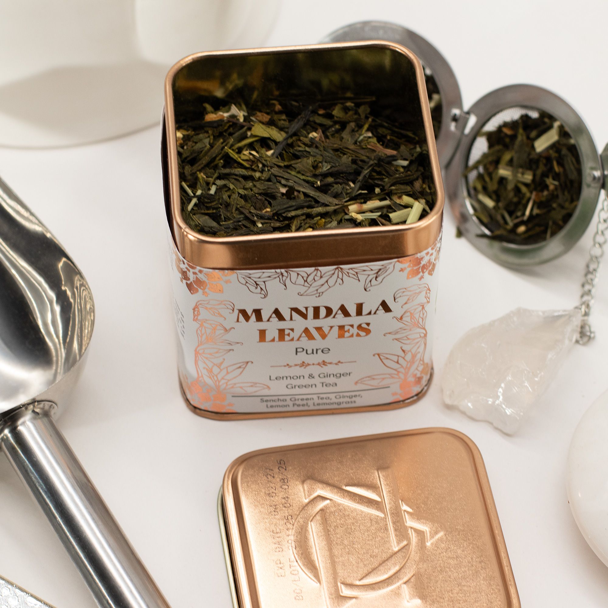50g Classic Green Tea with Lemon and Ginger - Image 7