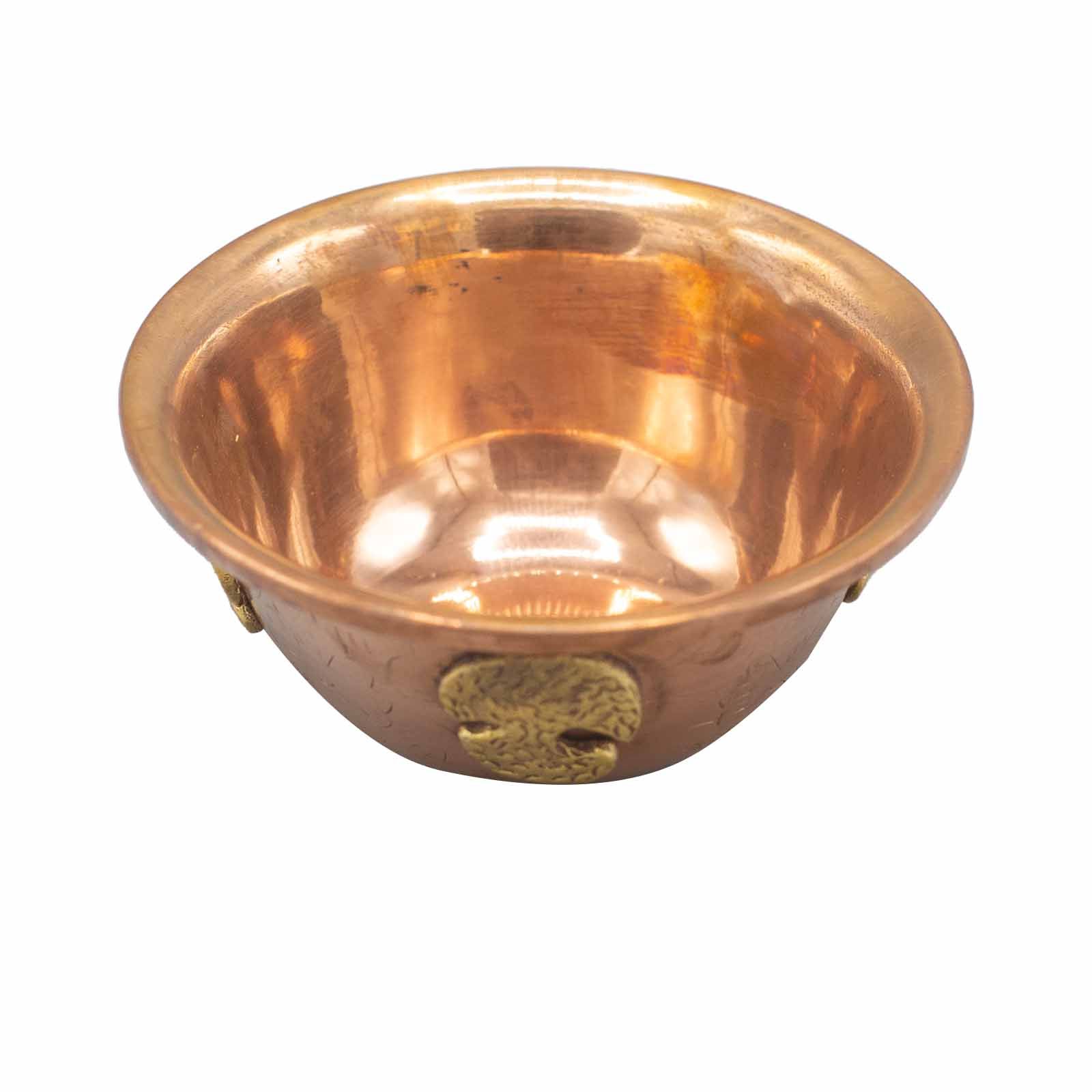 Copper Ritual Bowl with Tree of Life 12x5cm - Image 3