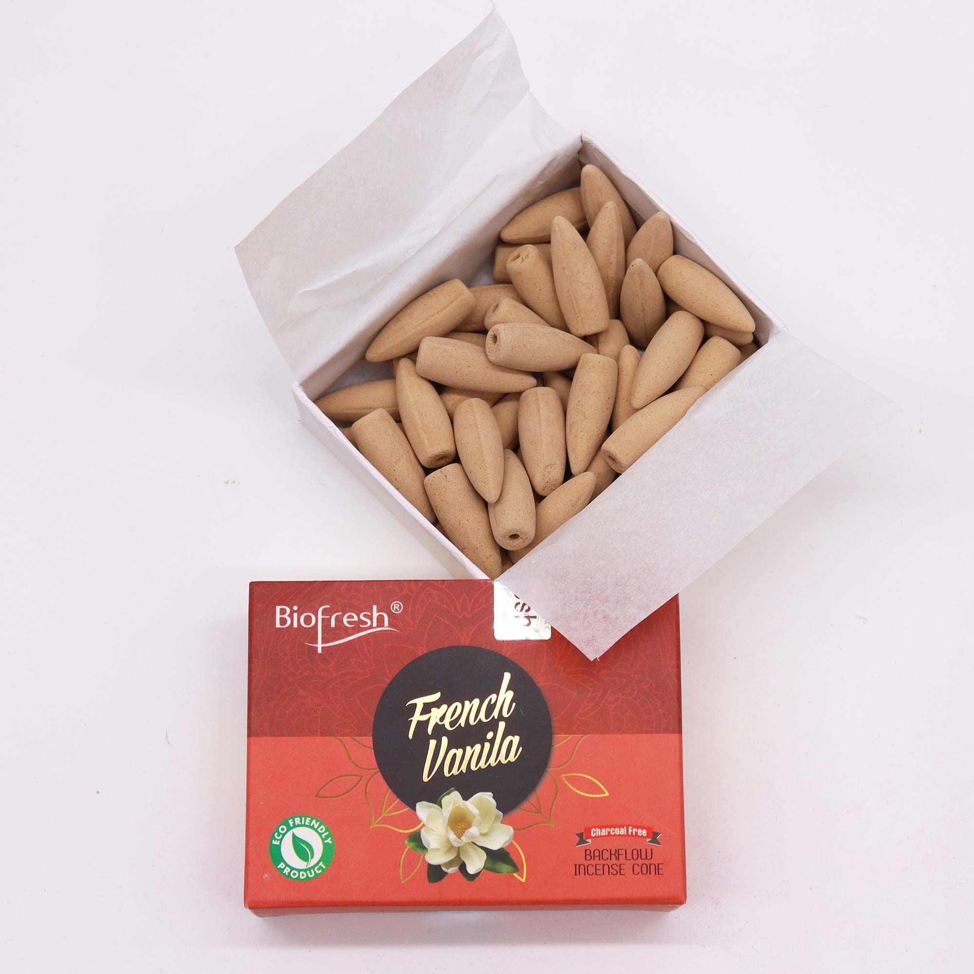 Biofresh Backflow Incense Cones - French Vanilla - Image 3