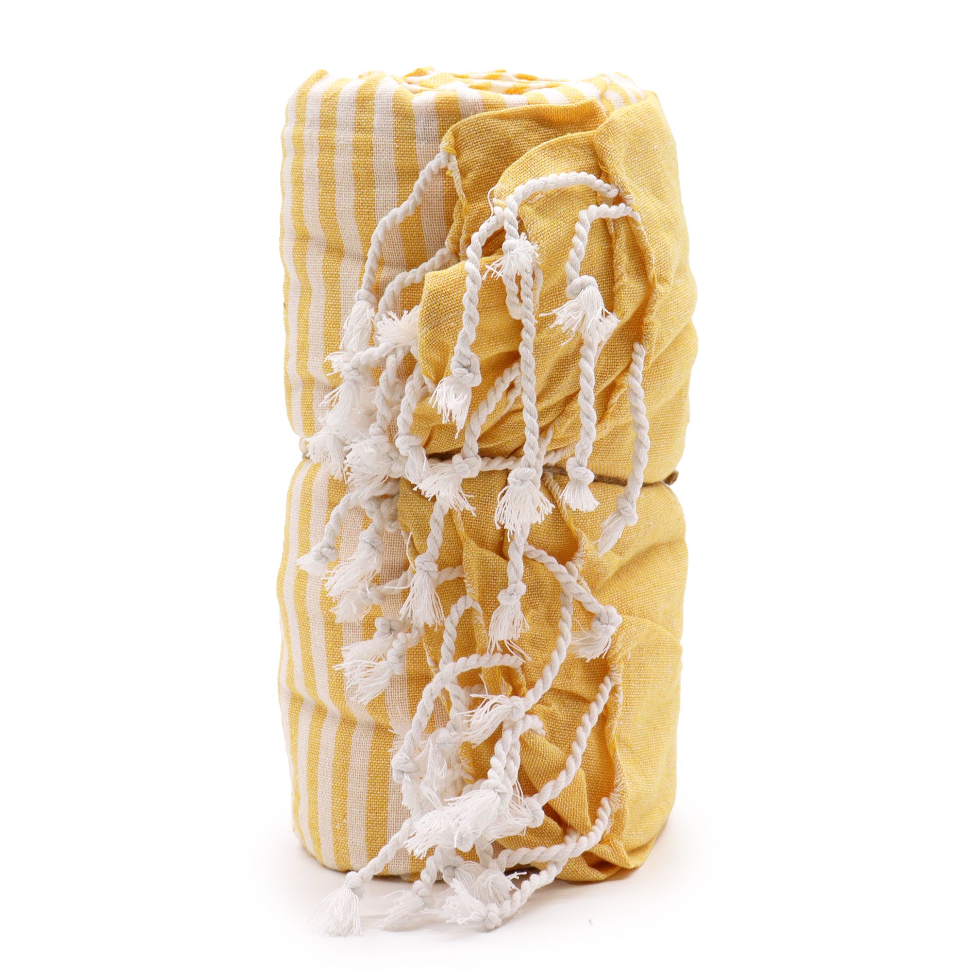 Cotton Pario Towel - 100x180 cm - Sunny Yellow - Image 6