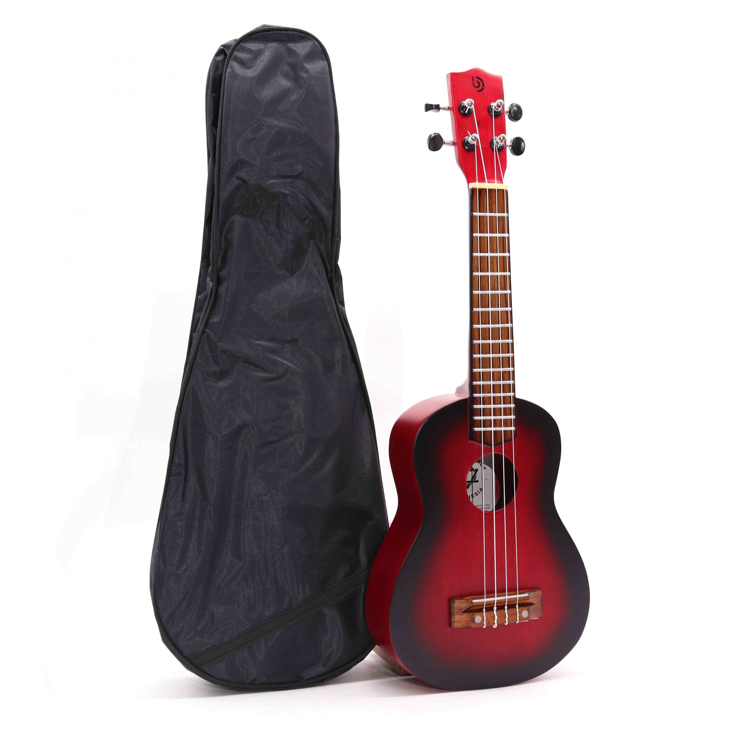 Artisan Made Ukulele - Natural Sunburst Finish (4 String) - Image 3