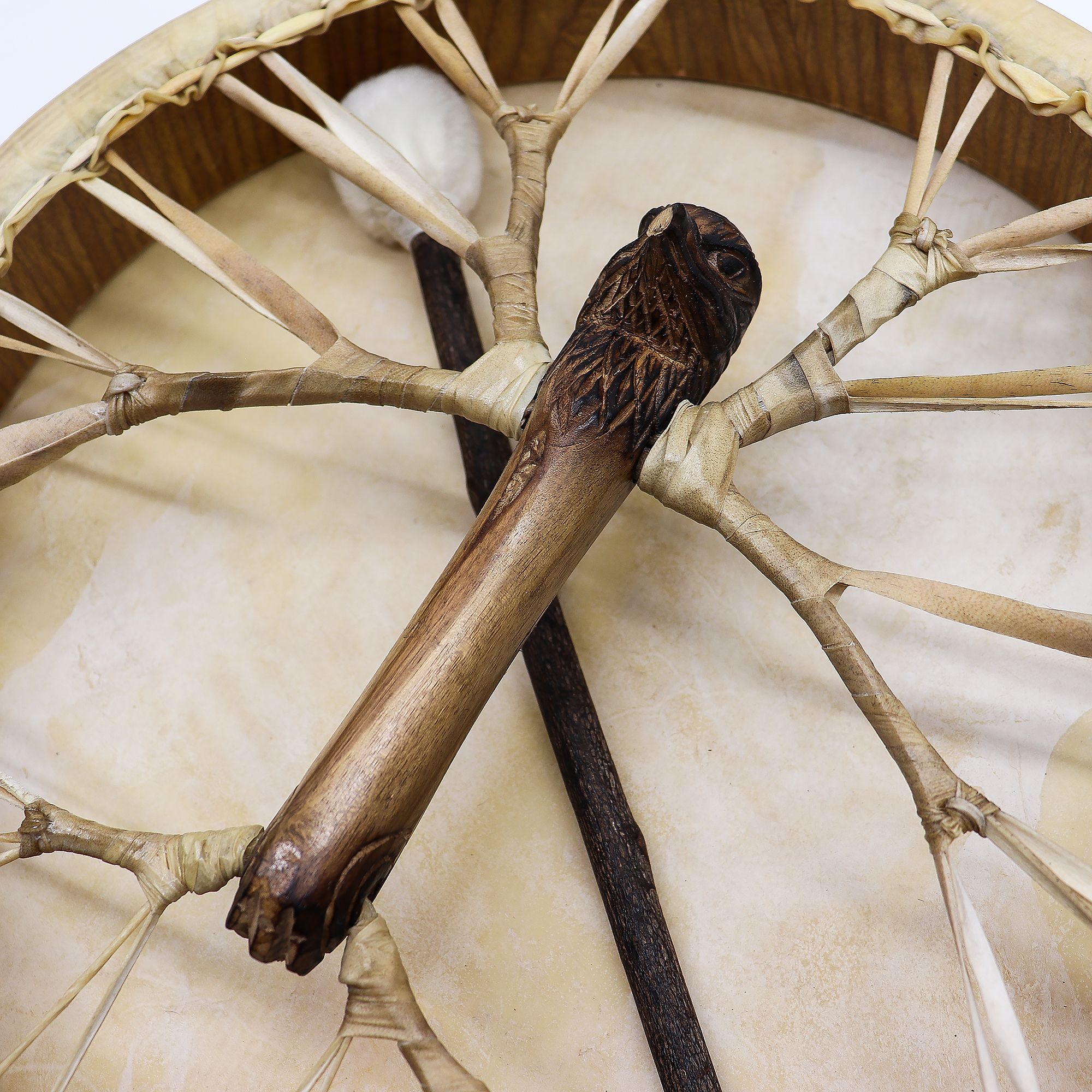 Spirit of the Eagle - Sharman Drum & Stick - Tunable - 40cm - Image 13