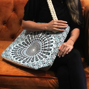 Rope Handle Mandala Bag