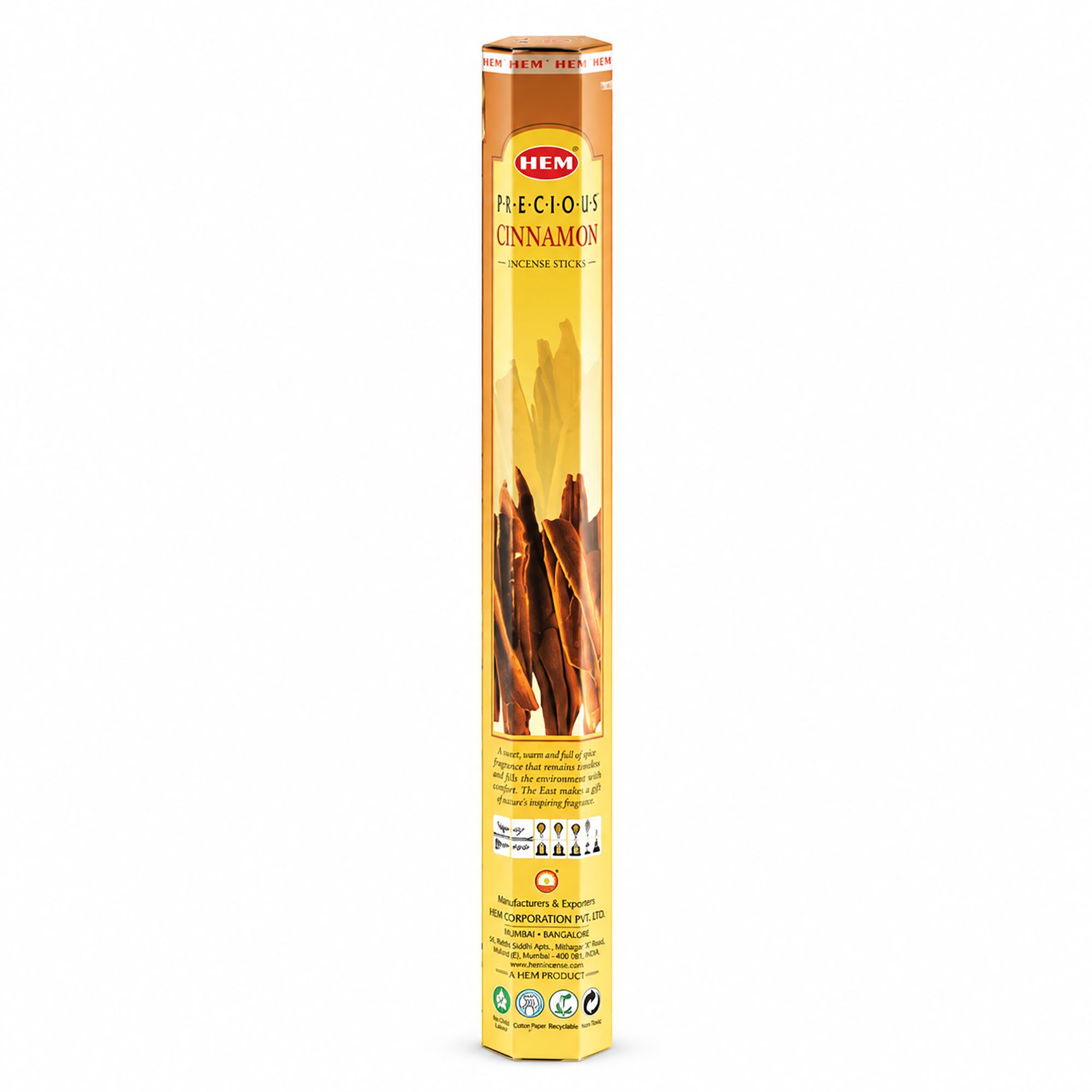 HEM Hexagonal Incense - Precious Cinnamon - Image 2