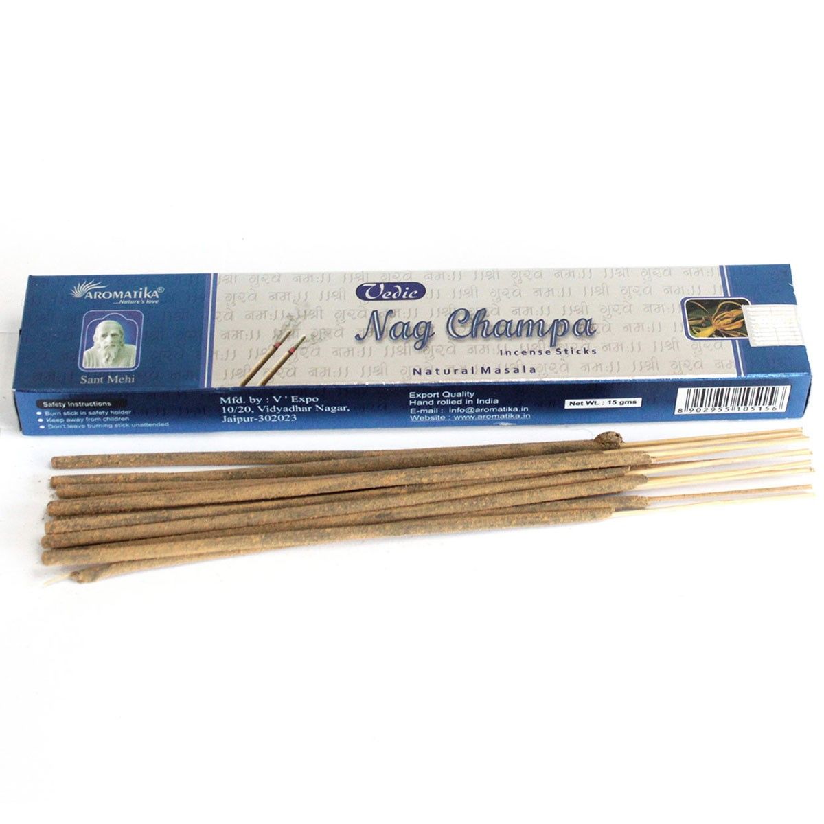 Vedic -Incense Sticks - Nag Champa - Image 2