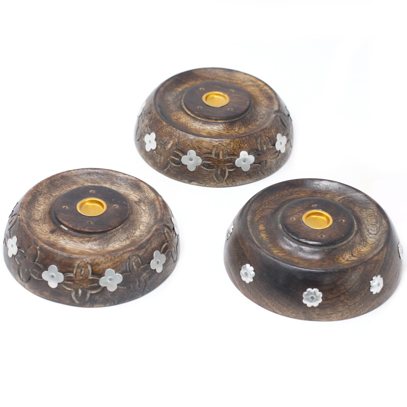 Cone & Stick Burner- Asst Design - Mango Wood - Image 2