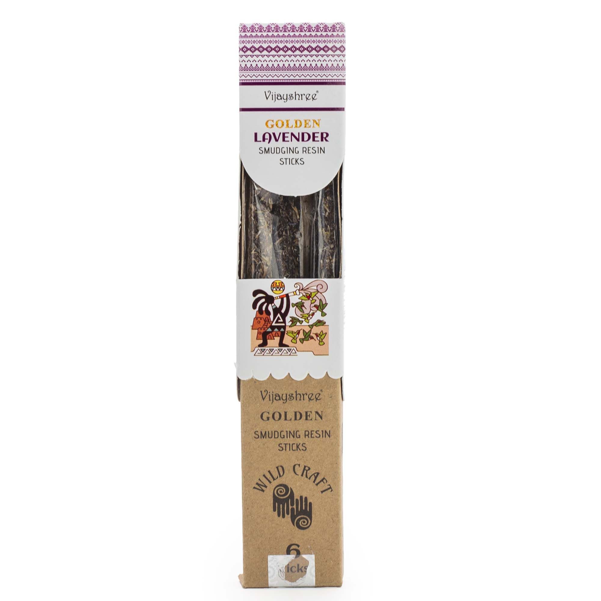 Golden Lavender Smudging Resin Sticks - 30g - Image 3