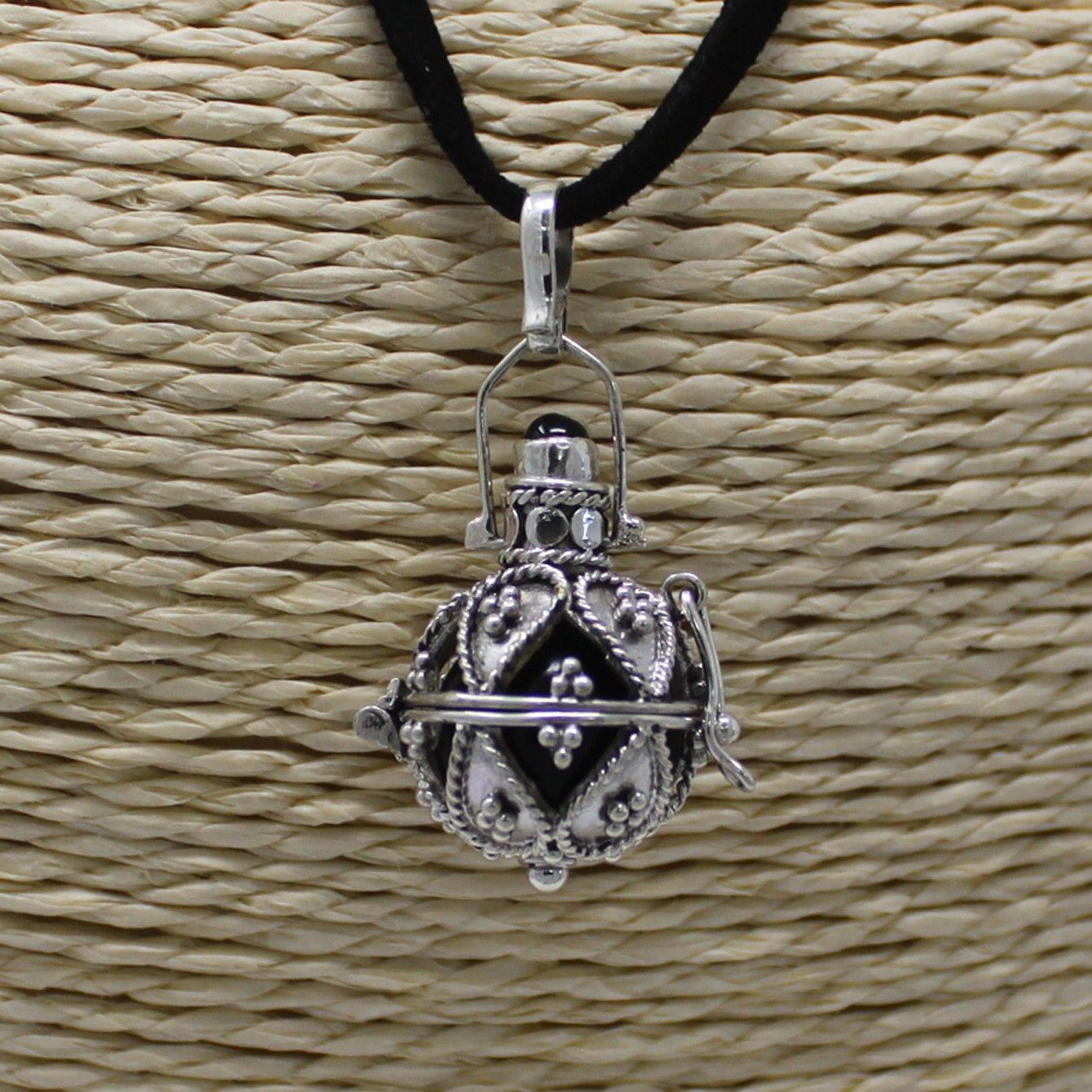 Silver Angel Bell - Darkness - 16mm - Image 4