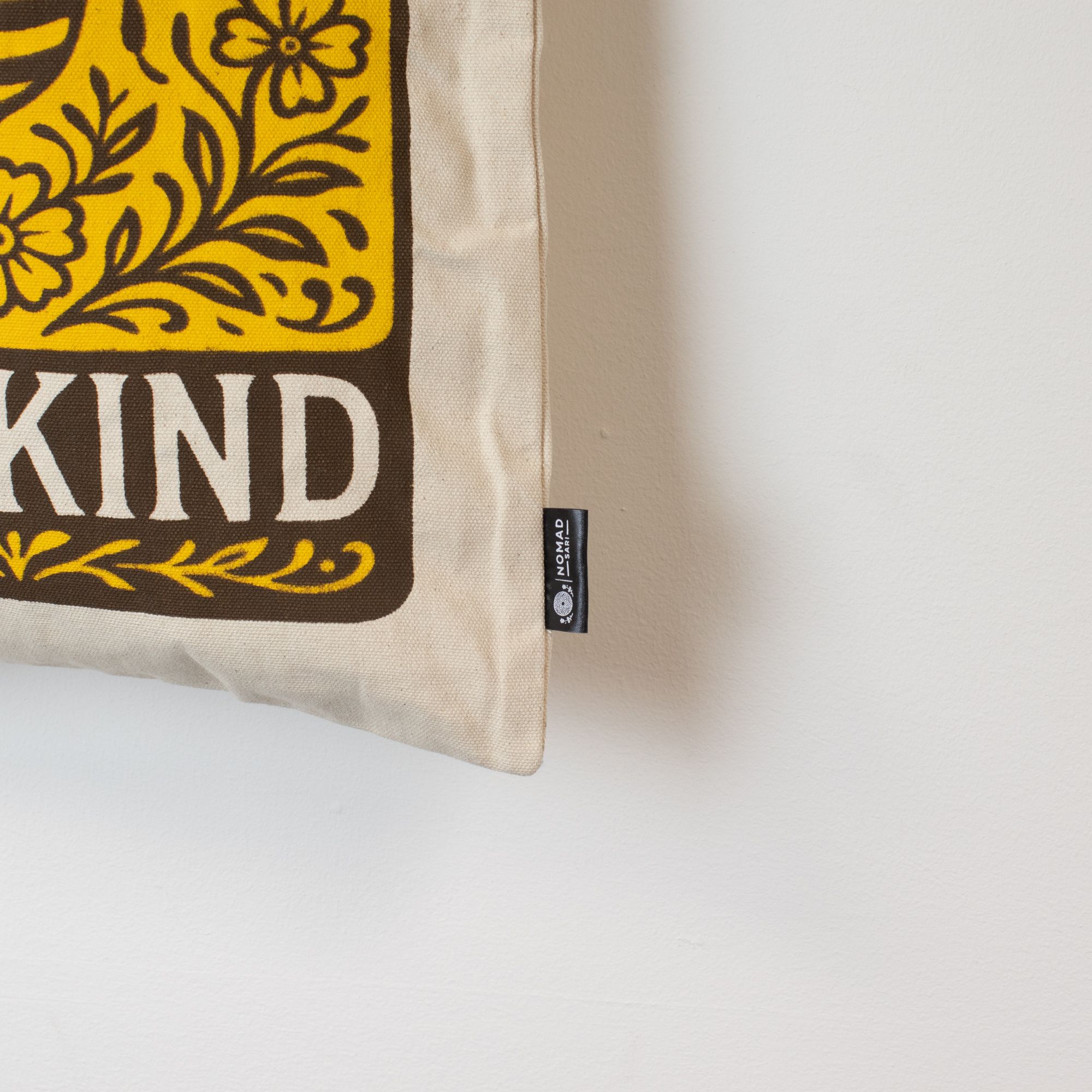 Nomad Sari Iconic Toni Tote Bag - Bee Kind - Natural 10oz - Image 2