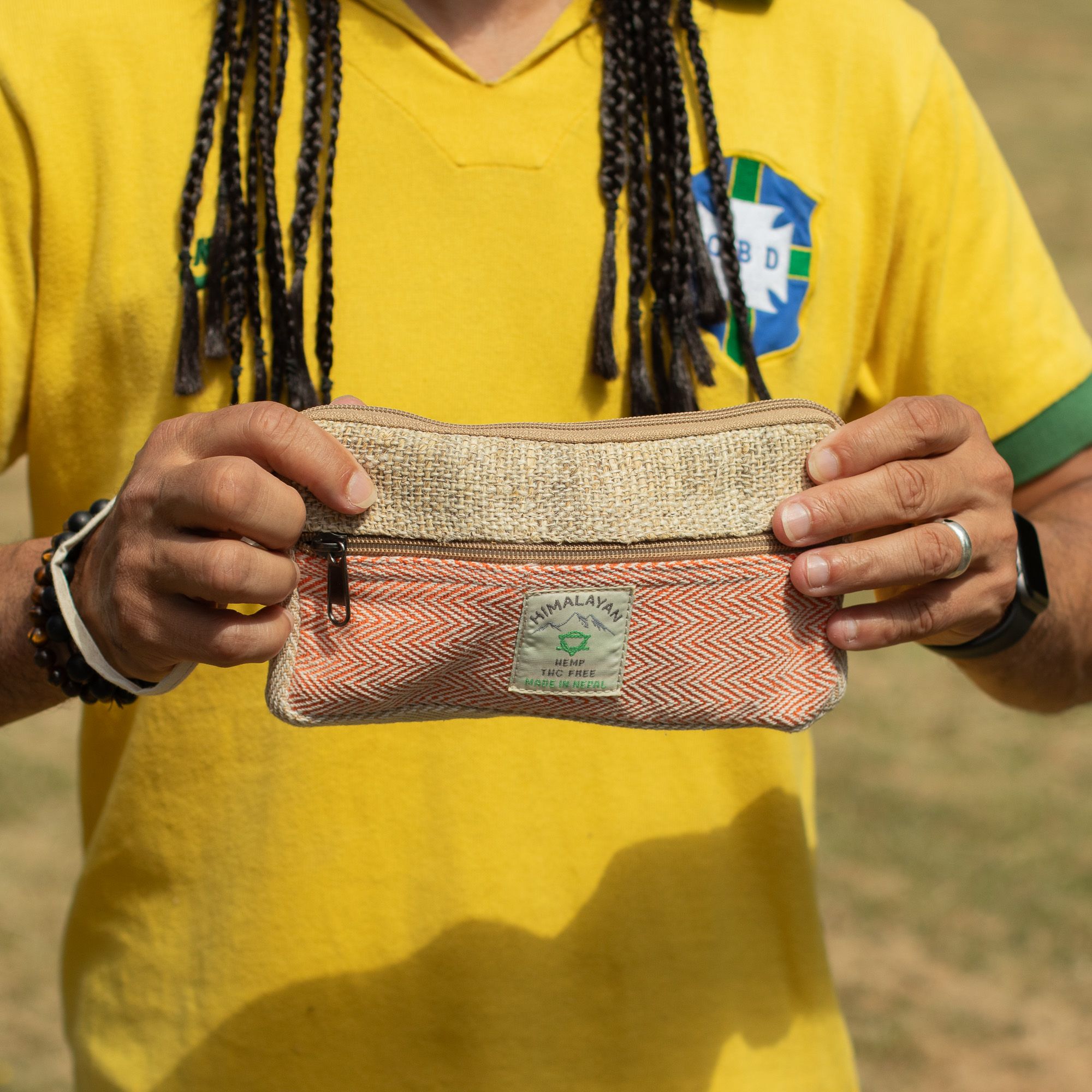 Hemp Phone/Tobacoo/Anything Zip Pouch (assorted) - Image 7