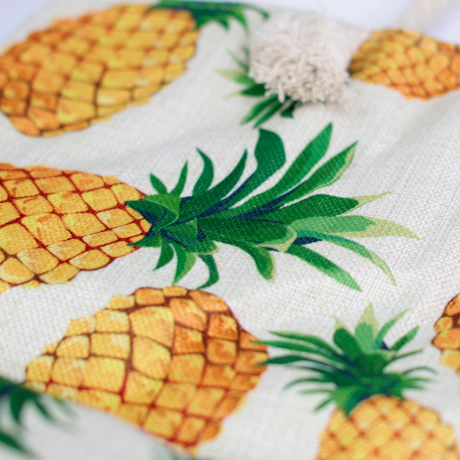Rope Handle Bag - Pineapples - Image 4