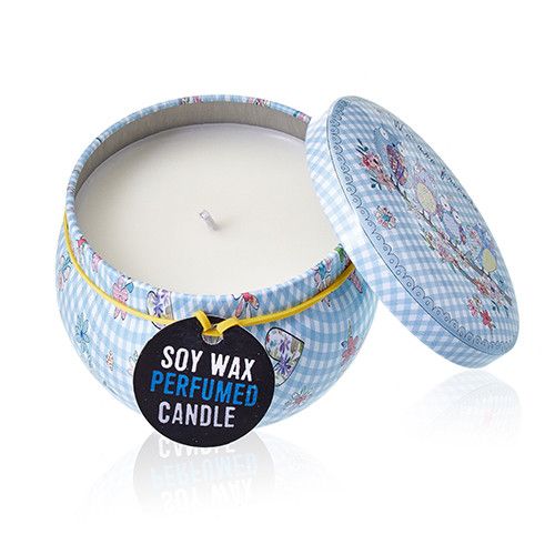 Art Tin Candle - Assorted Design - Friendly Messages - Parma Violet - Image 10