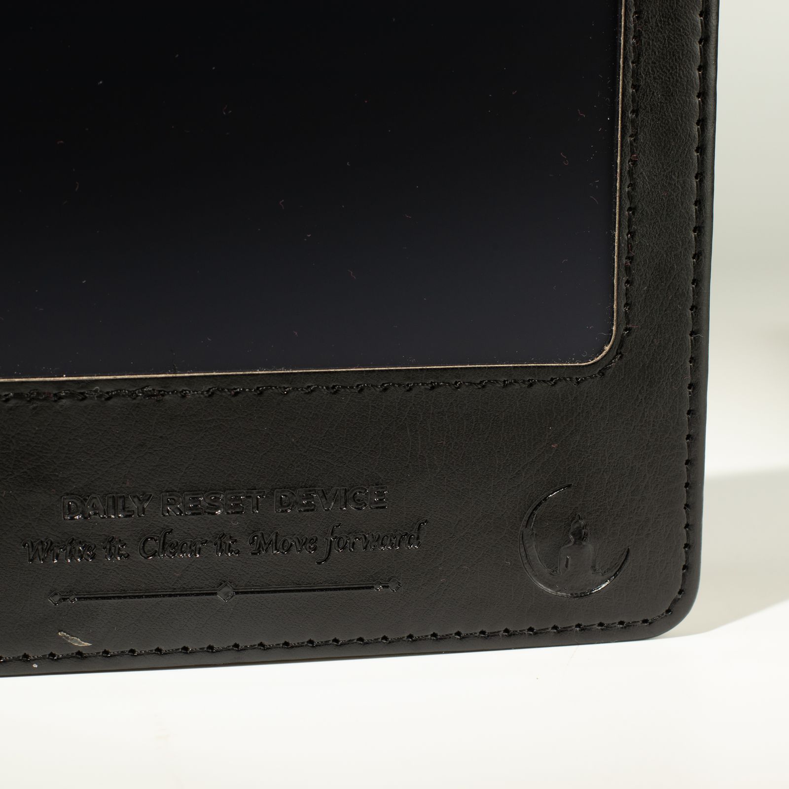 A5 Intention Note Book - LCD Wipe Screen - Black Leather Effect - 160 Pages - Image 13