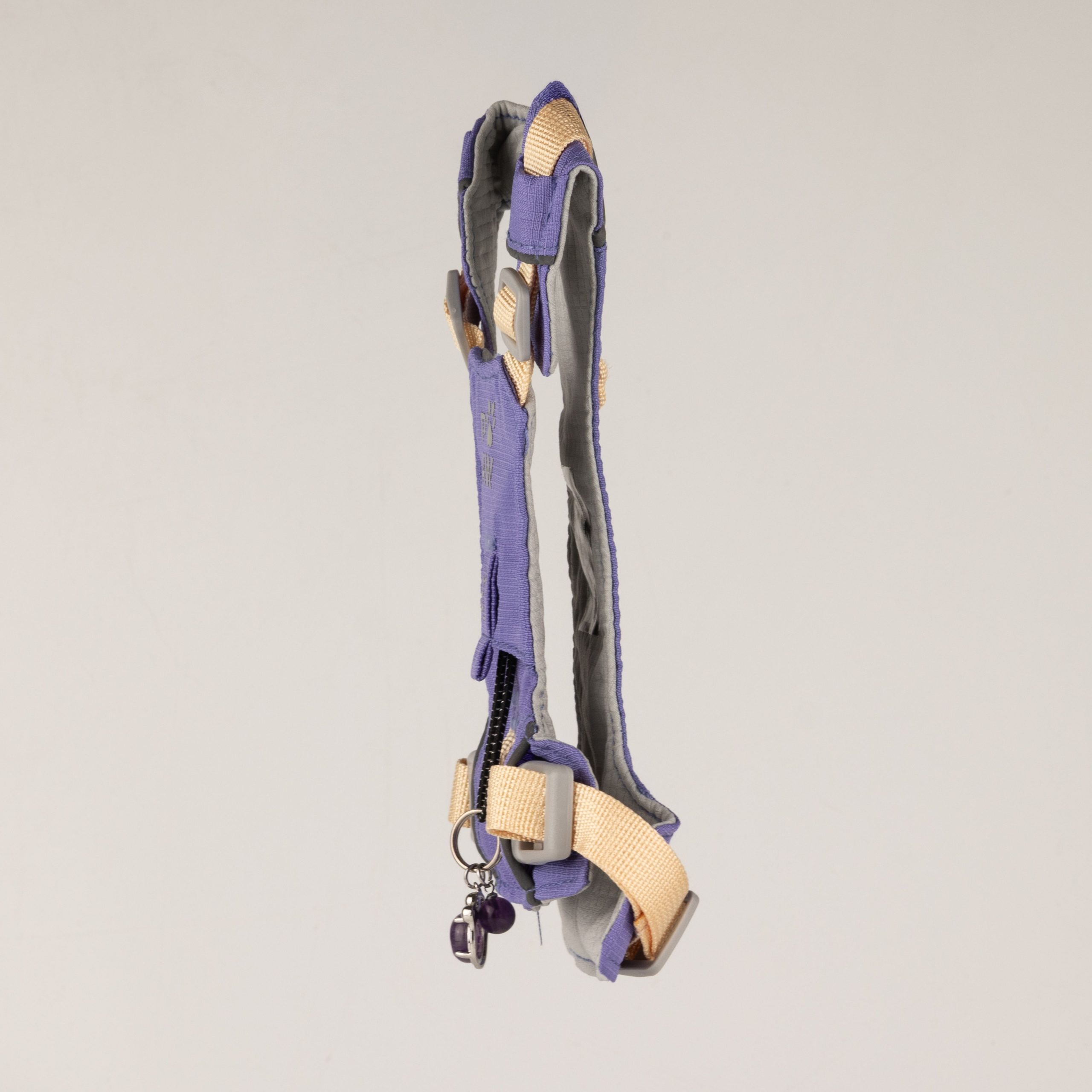PAW - S (4-8Kg) Dog Step-in Guardian Harness with Reflective Mesh - Lavender - Amethyst Charm - Image 8