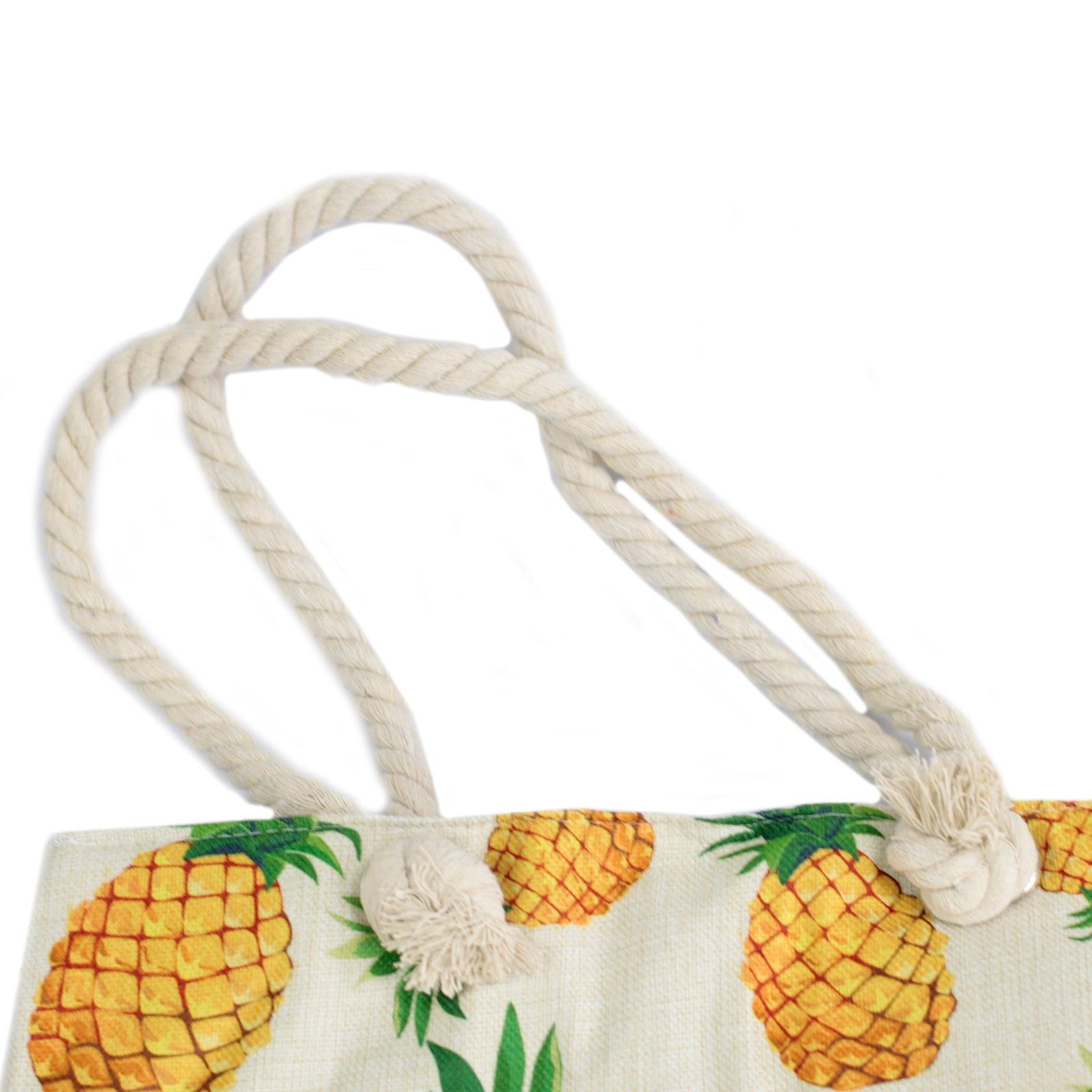 Rope Handle Bag - Pineapples - Image 3