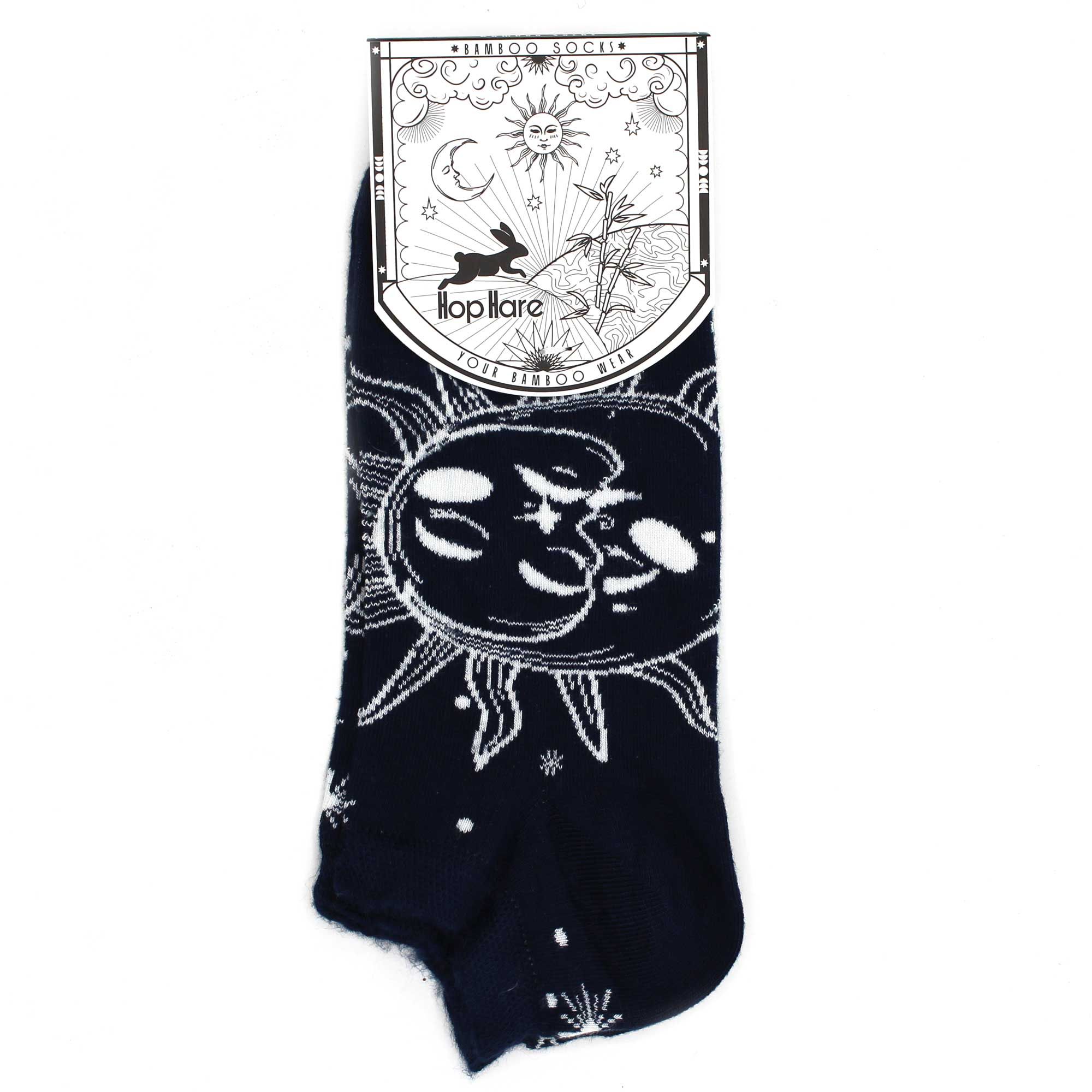 S/M Hop Hare Bamboo Socks Low (3.5-6.5) - Sun and Moon - Image 4