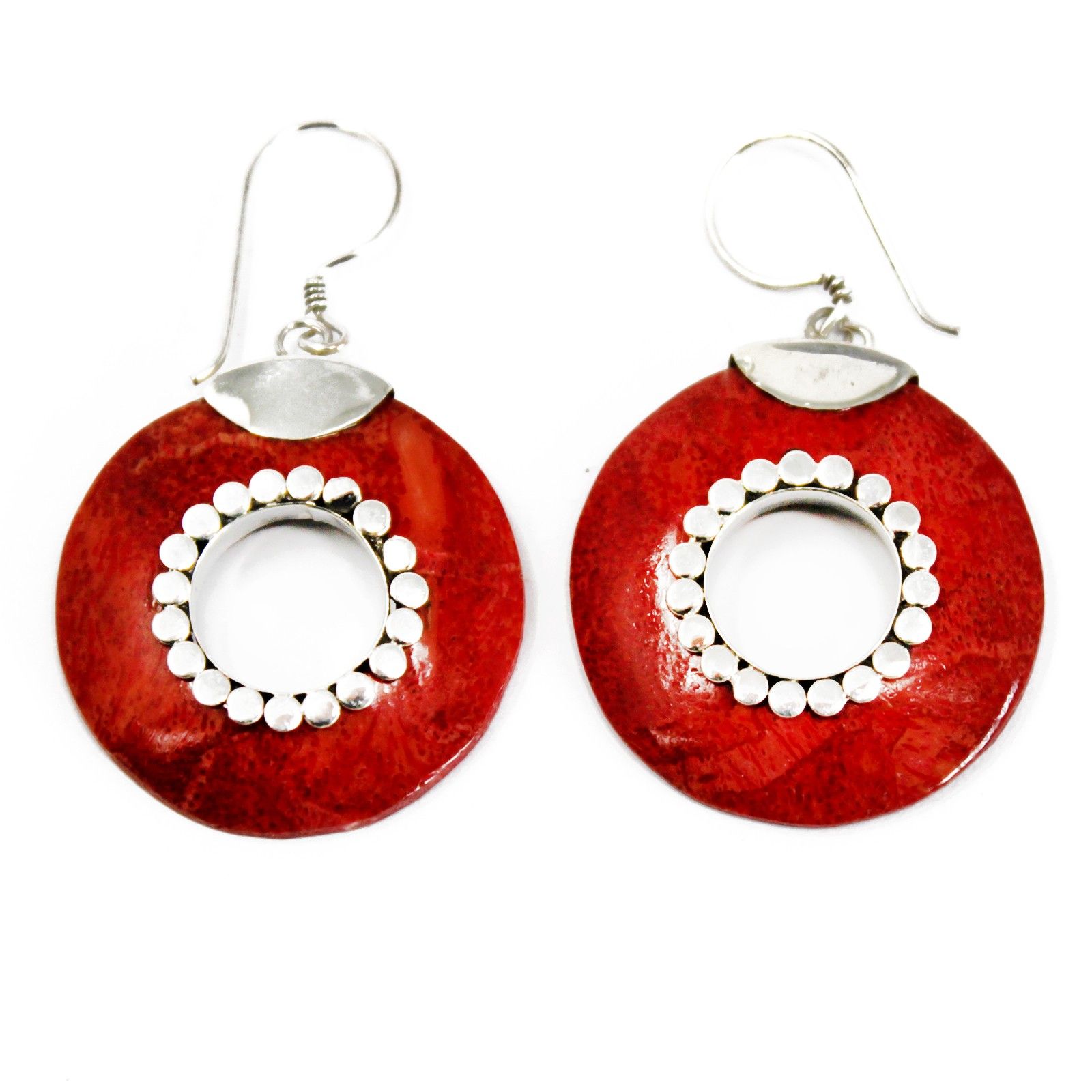 925 Silver Earrings - Do-nuts - Image 2