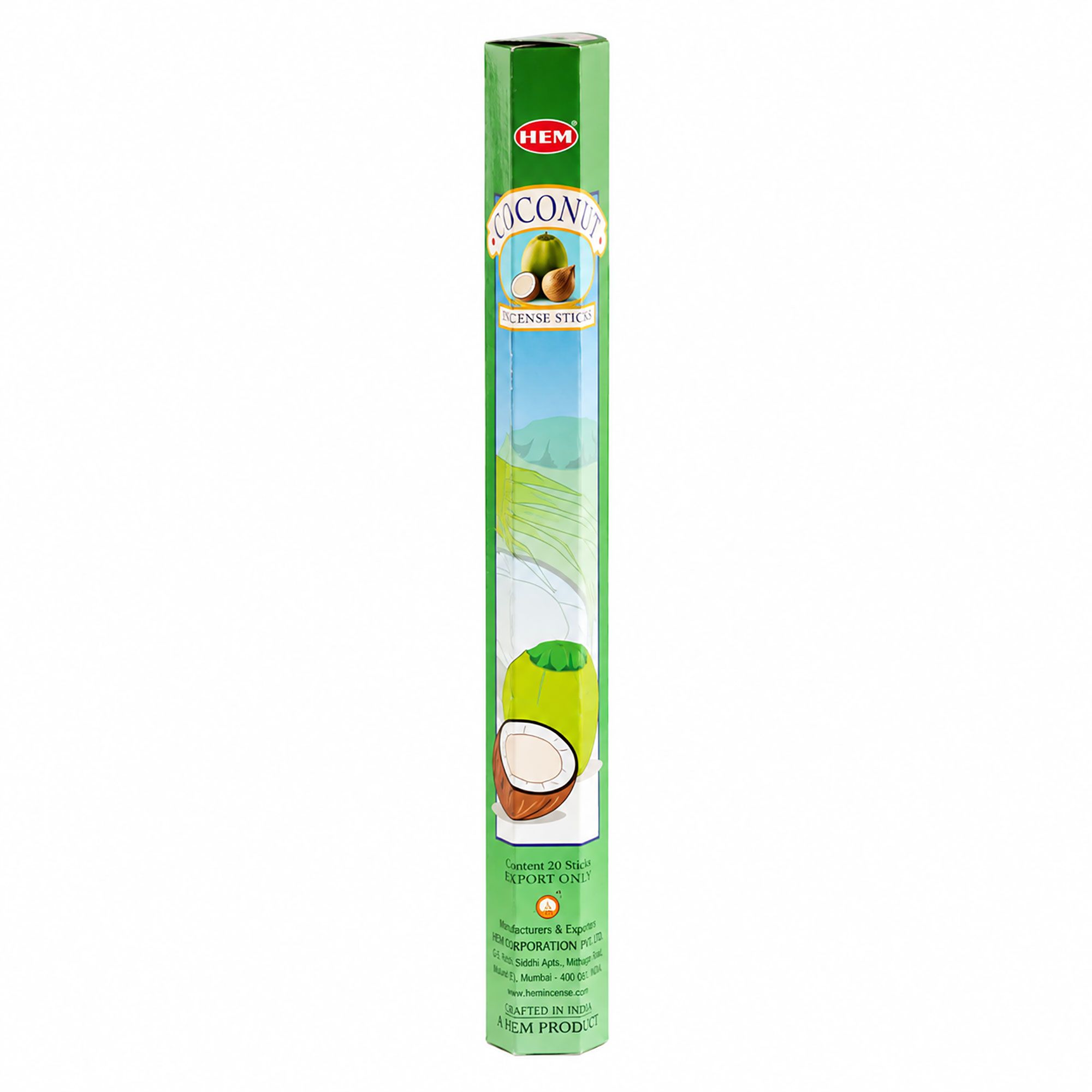 HEM Hexagonal Incense - Coconut - Image 2