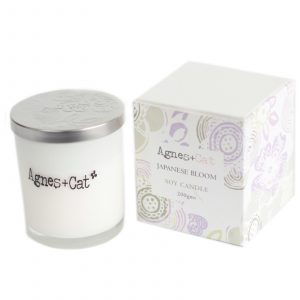 Agnes + Cat Votive Candle - Japanese Bloom