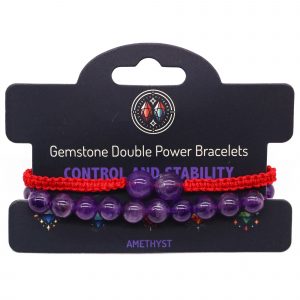 Gemstone Double Power Bracelets
