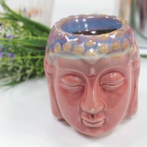 Buddha Oil Burner - Rose & Teal