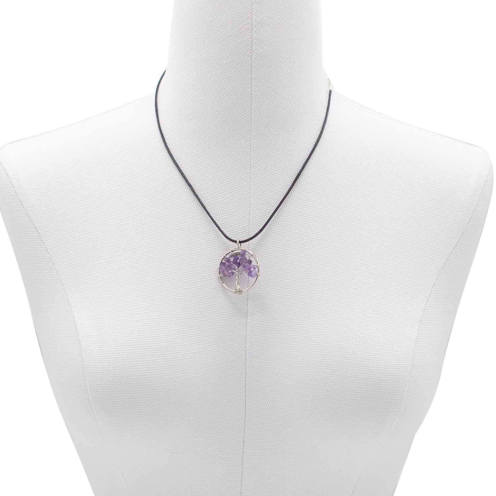 Tree of Life Pendant - Amethyst - Image 5
