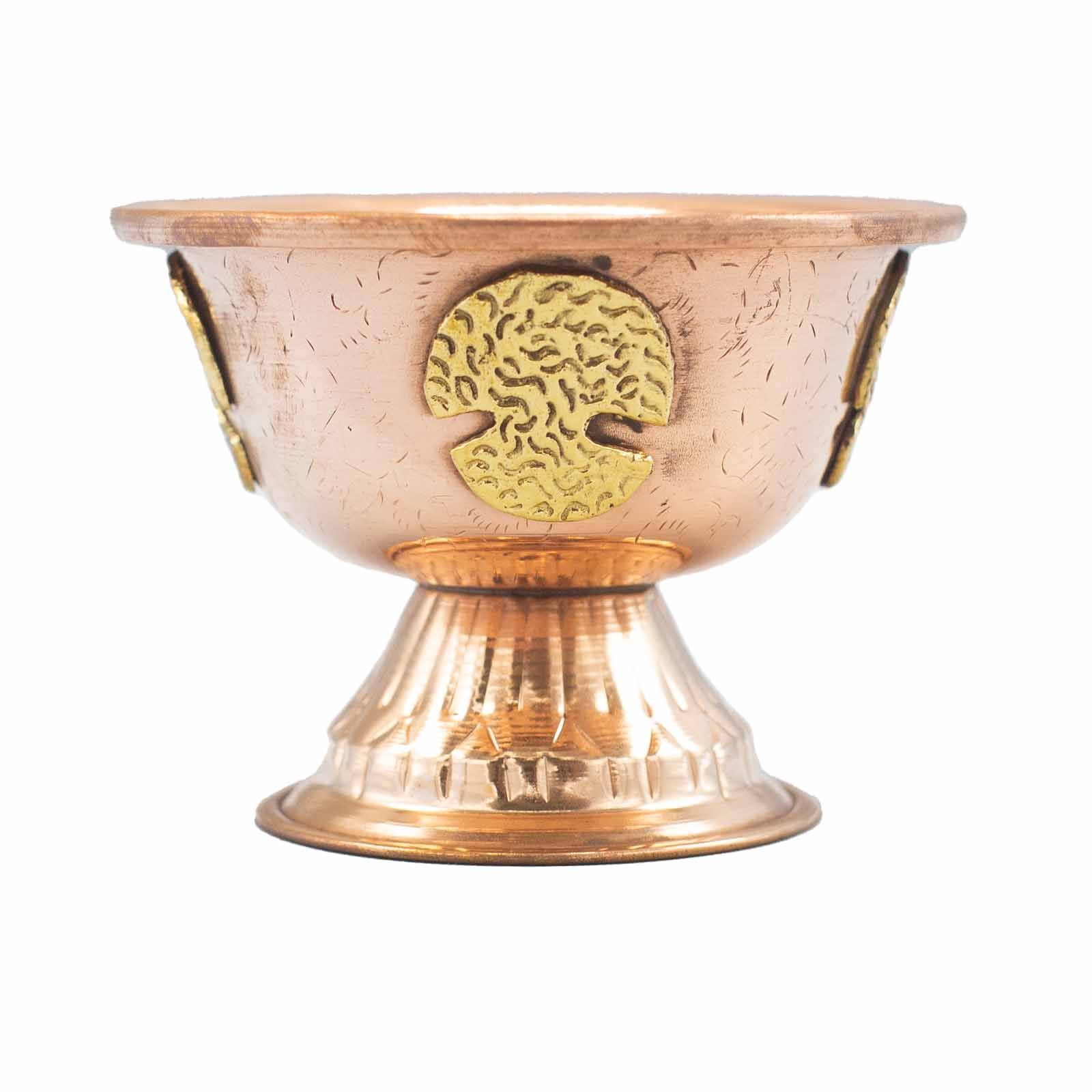 Copper Ritual Chalice with Tree of Life 12x9cm - Image 2