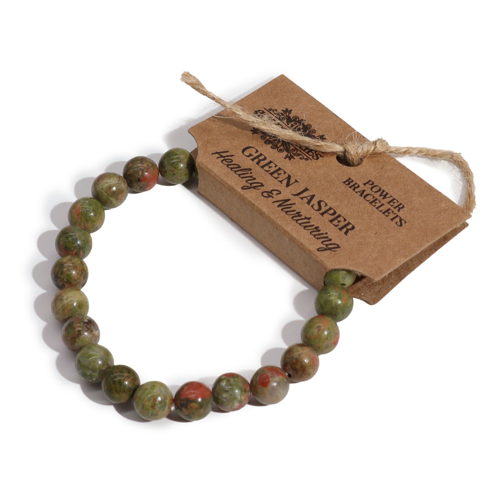 Power Bracelet - Green Jasper - Image 6