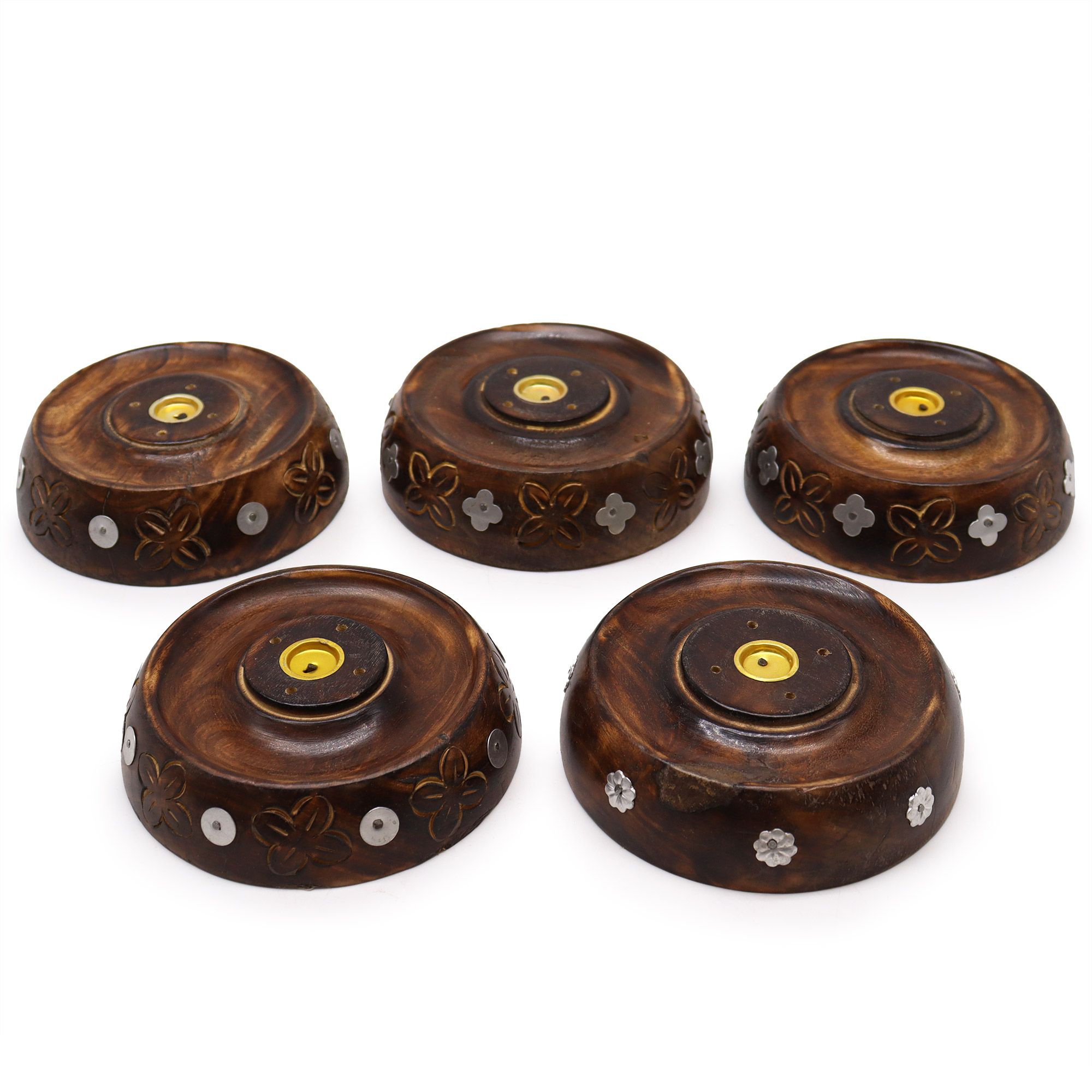 Cone & Stick Burner- Asst Design - Mango Wood - Image 7