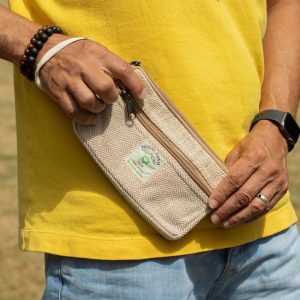 Hemp Phone/Tobacoo/Anything Zip Pouch (assorted)