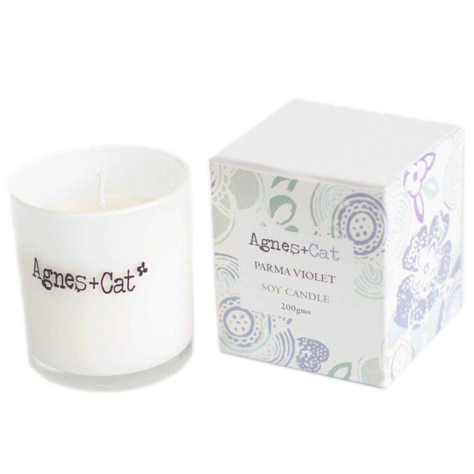 Agnes + Cat Votive Candle - Parma Violet - Image 3