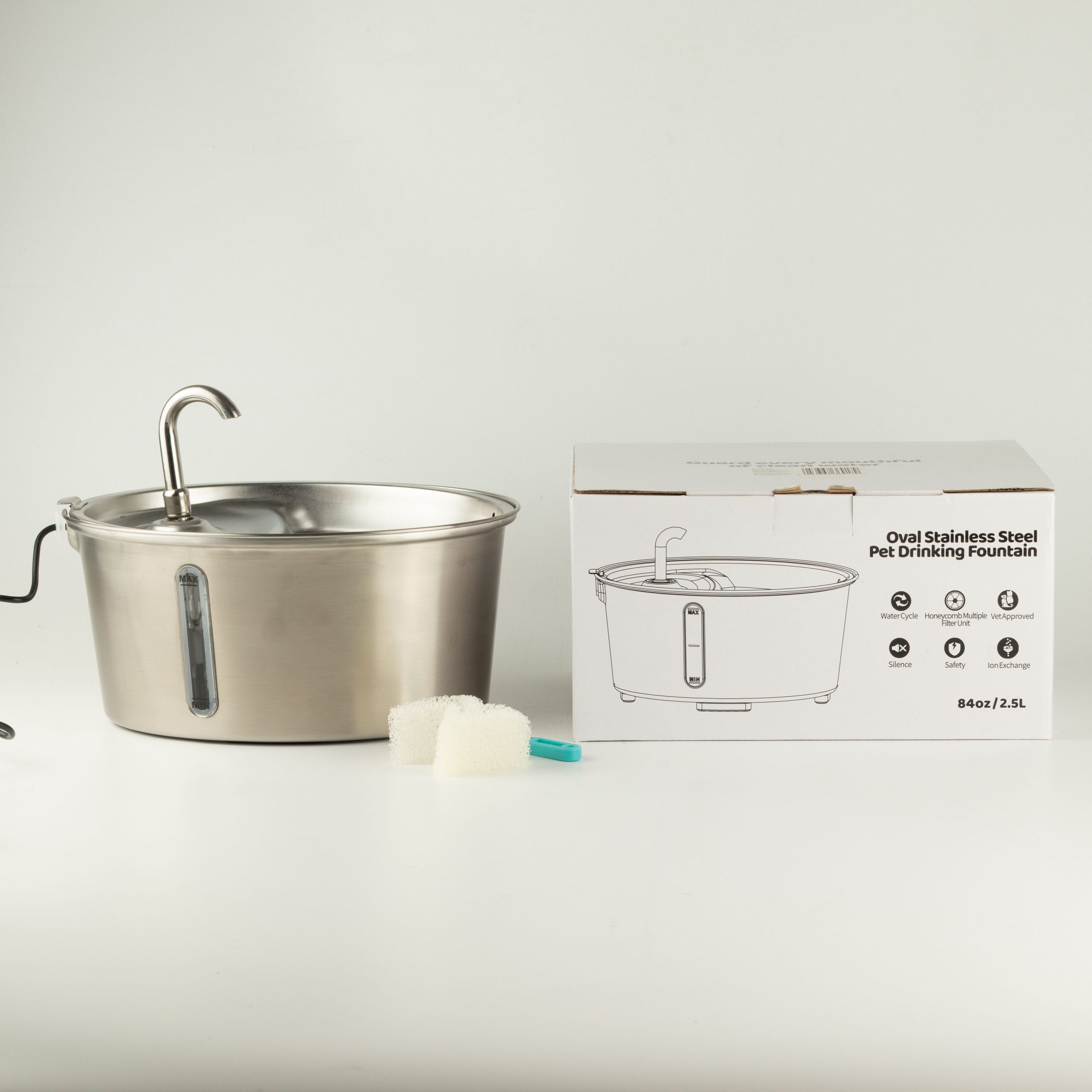 Electric Water Fountain Spare Filter / Pump - Image 3