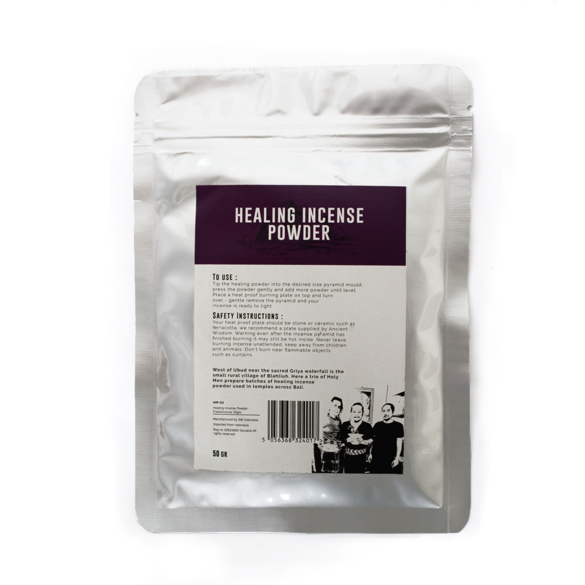 Healing Incense Powder - Frankincense 50gm - Image 2