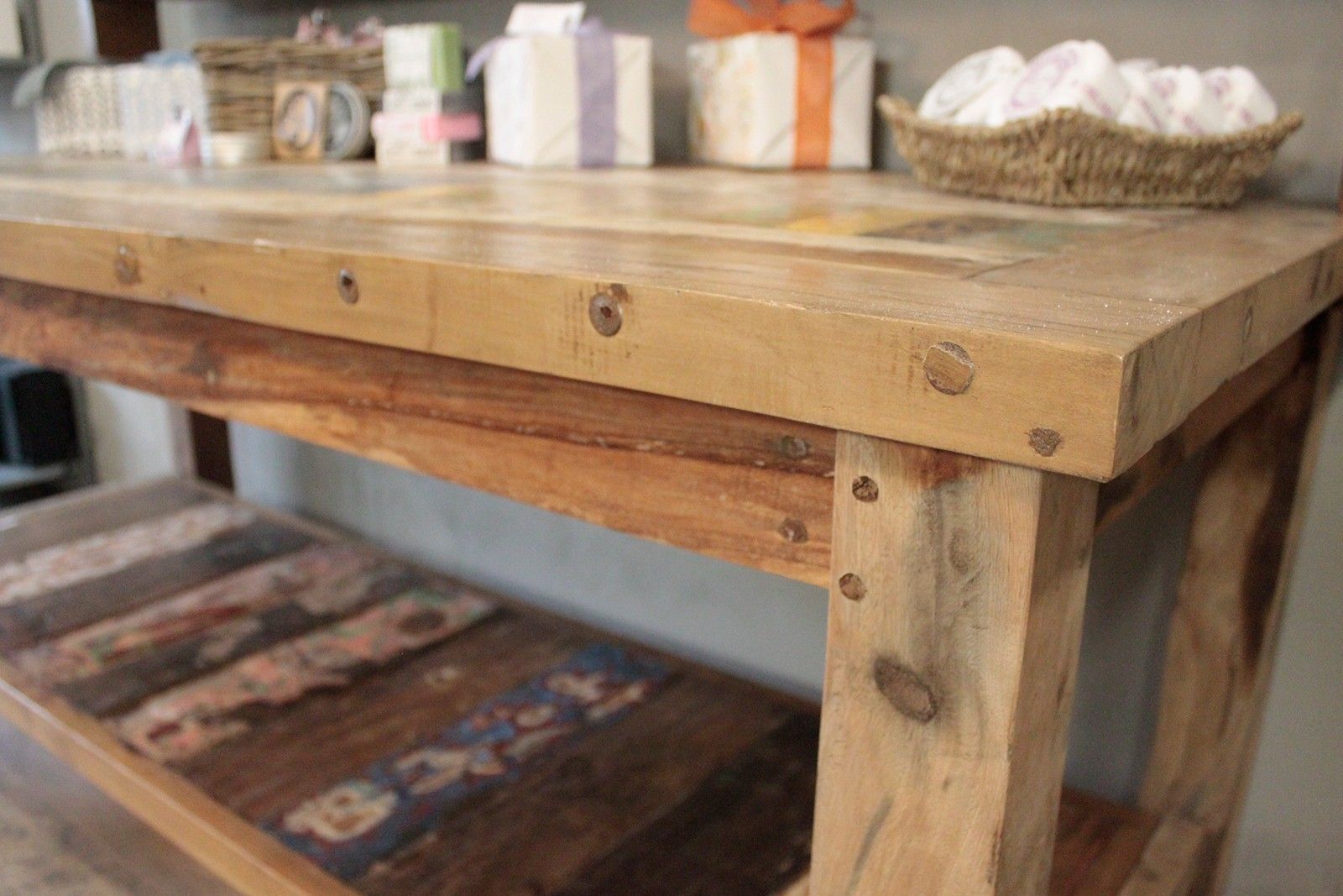 A&C 1.8m Standard Table with top shelf - Image 6