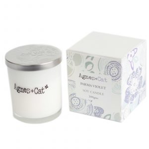 Agnes + Cat Votive Candle - Parma Violet