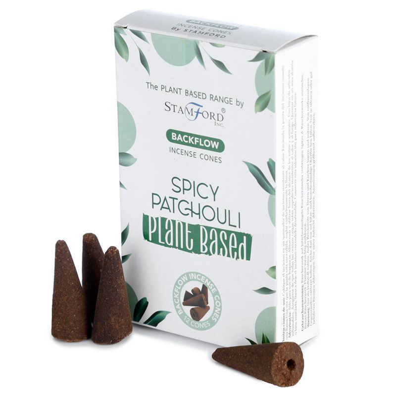 Plant Based Backflow Incense Cones - Spicy Patchouli - Image 4